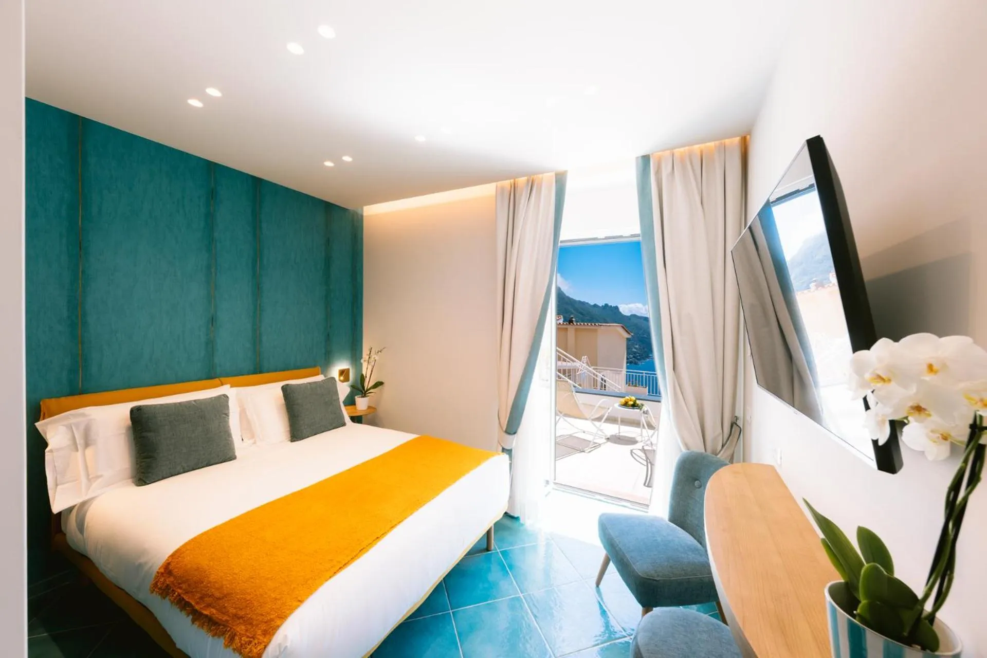 Bed in Casa Dolce Casa Ravello