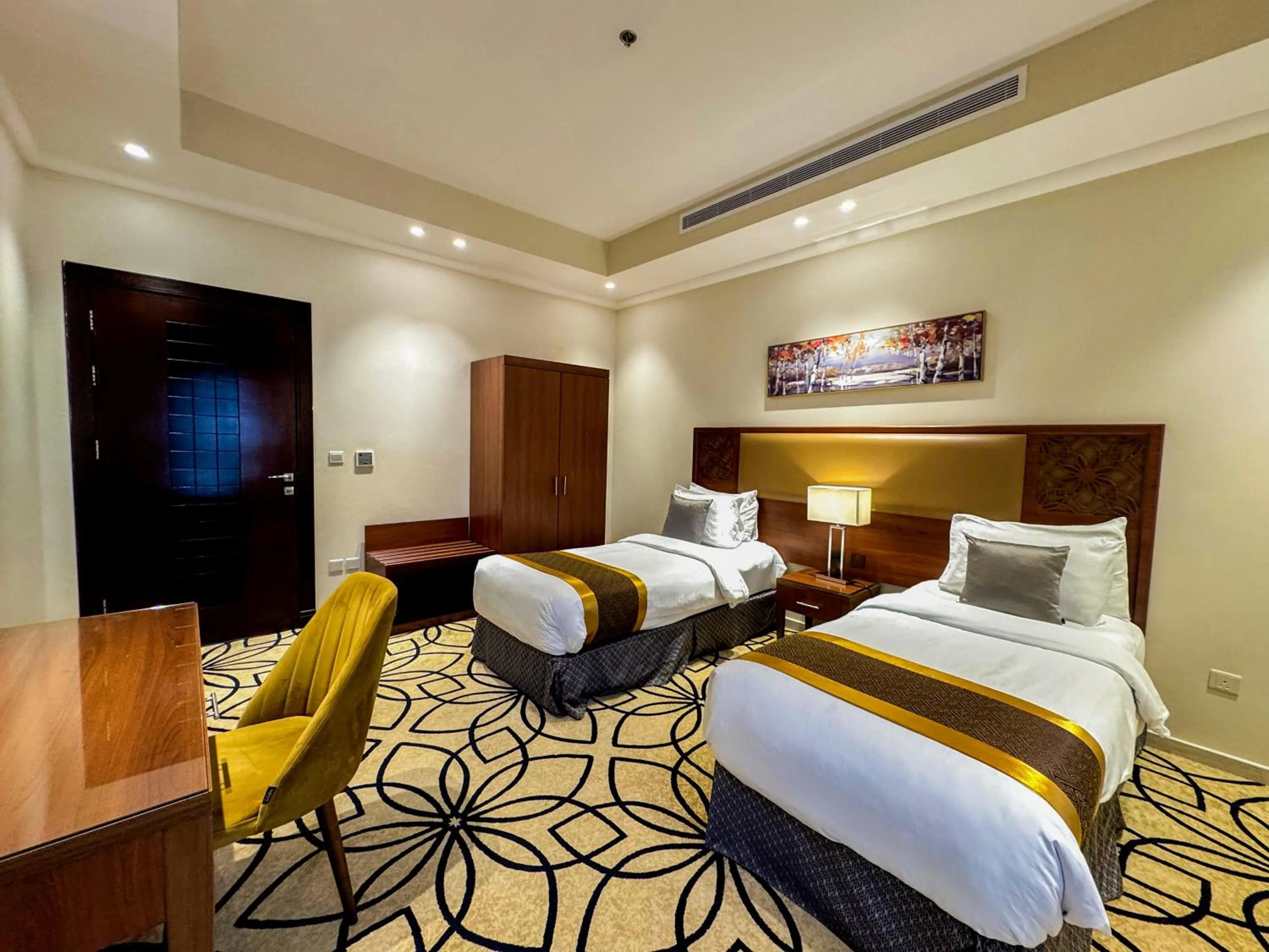 Bed in Lotaz Hotel Apartments - Al Salamah