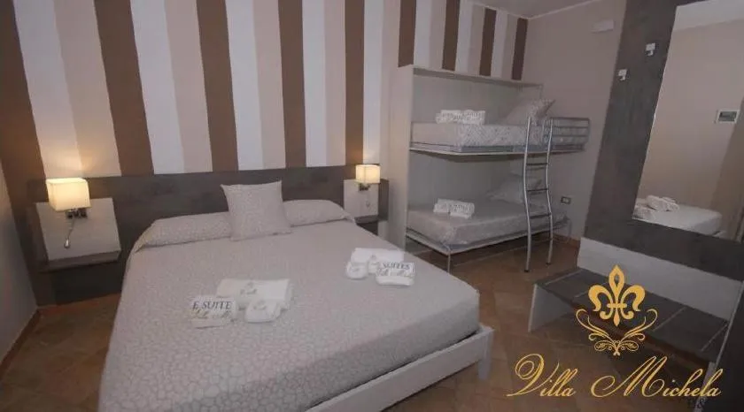Bed in Bed & Breakfast Villa Michela Alezio