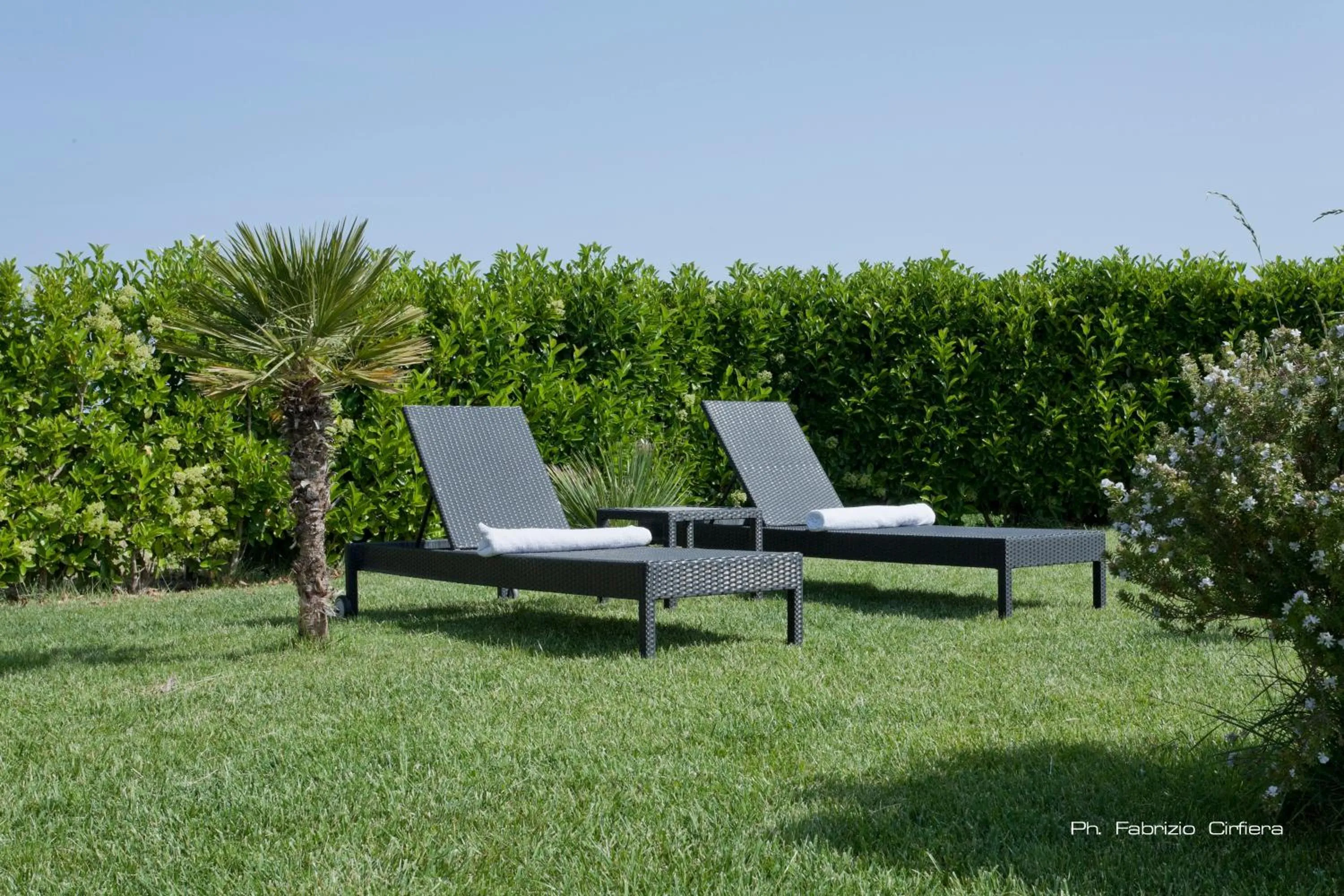 Garden in Bed & Breakfast Villa Michela Alezio