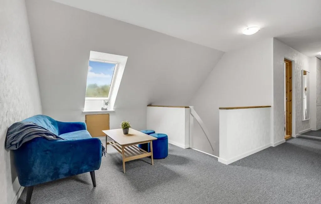 Living room in Skjoldbjerg Garnihotel