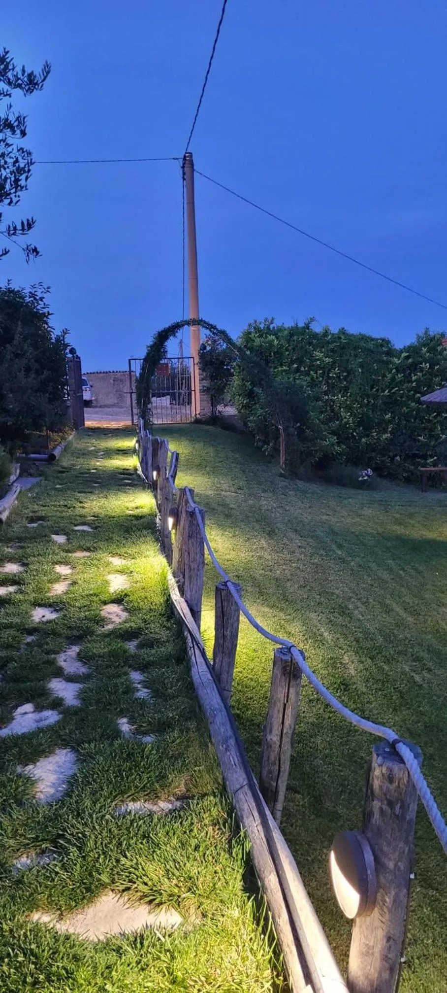 Natural landscape in B&B Villa Melania