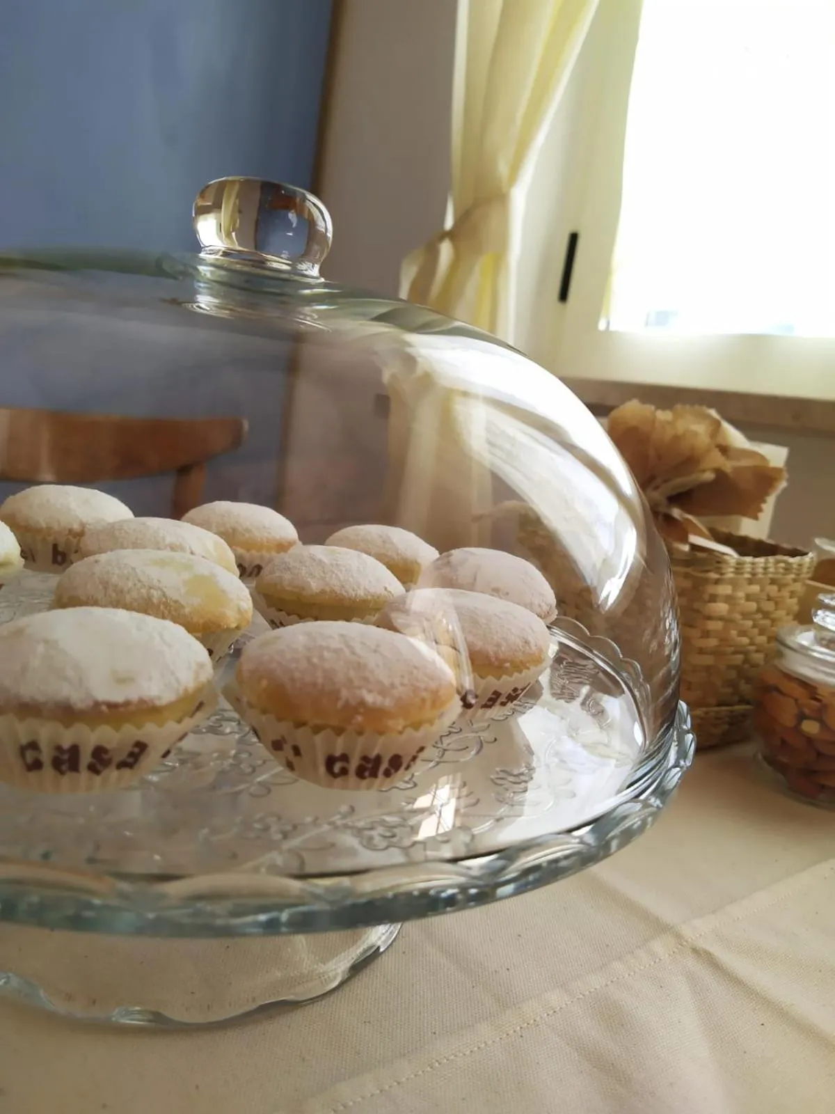 Food in B&B Villa Melania