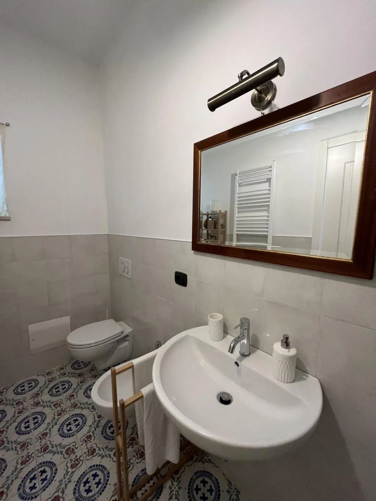 Shower in B&B Villa Melania