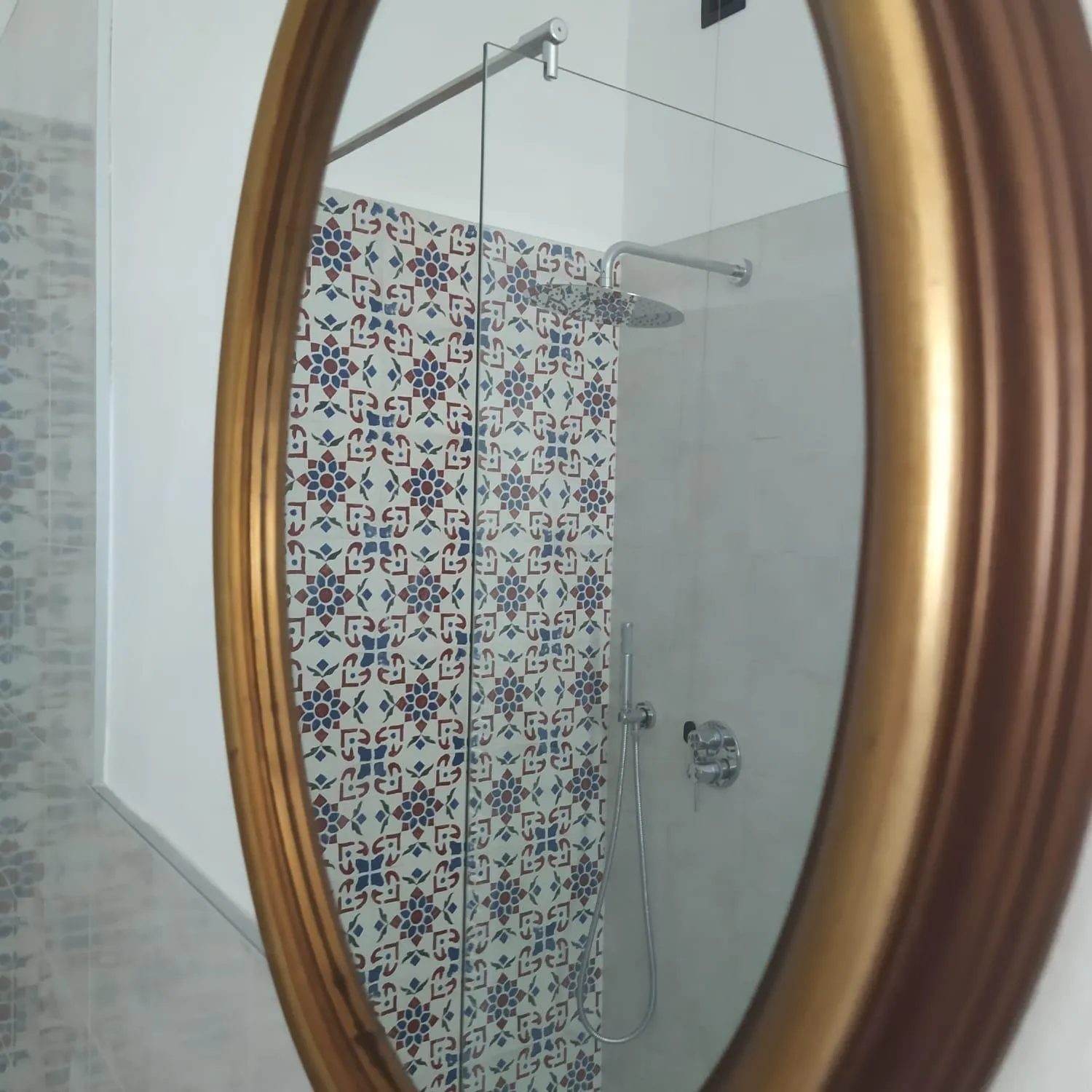 Shower in B&B Villa Melania