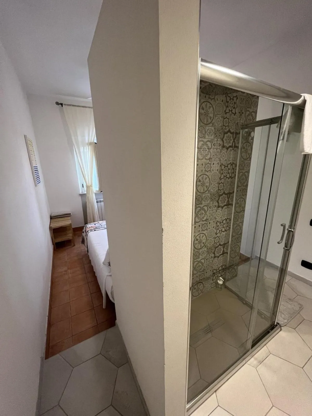 Shower in B&B Villa Melania