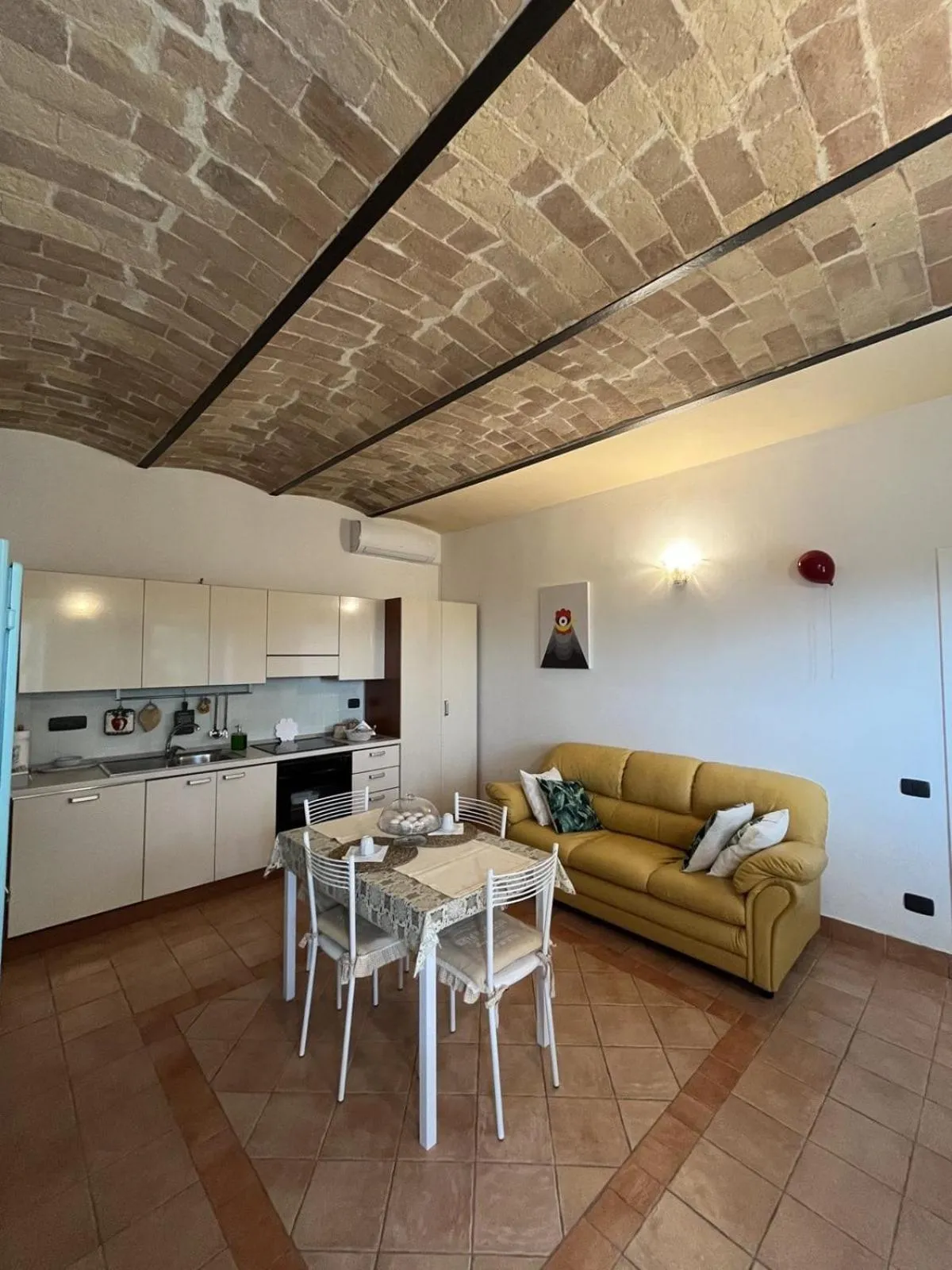 Kitchen or kitchenette in B&B Villa Melania