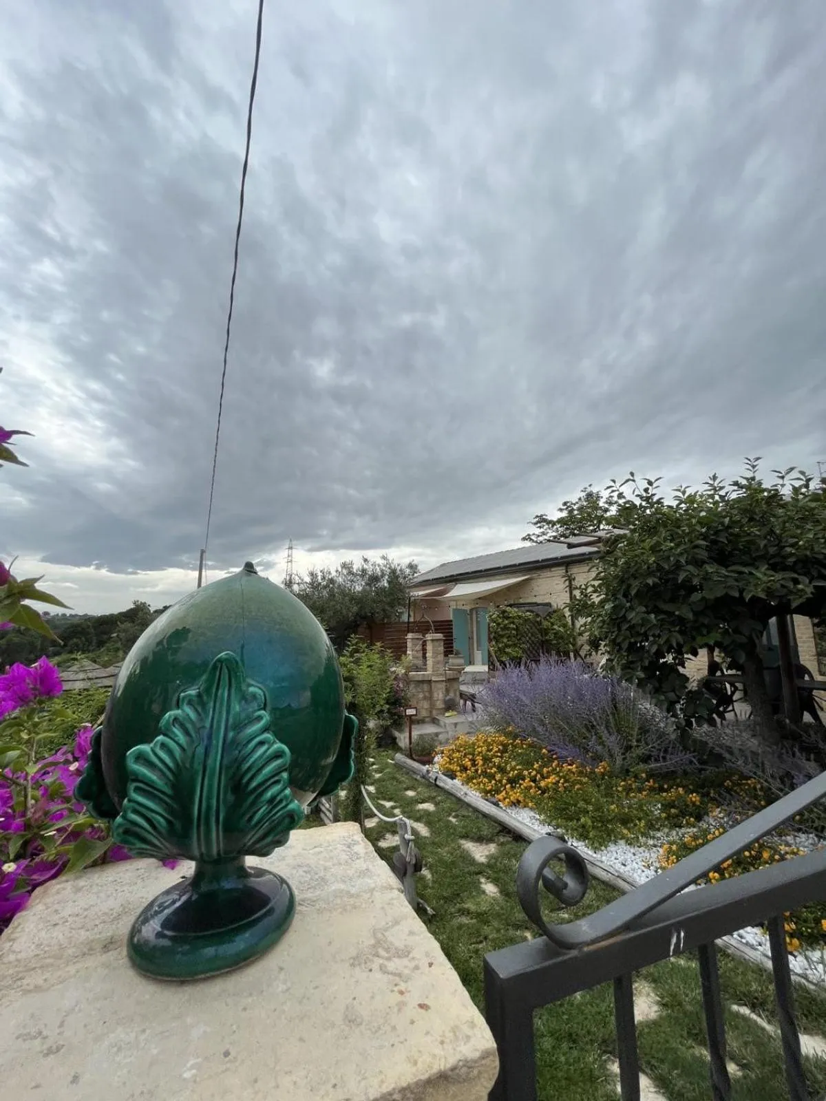 Garden in B&B Villa Melania