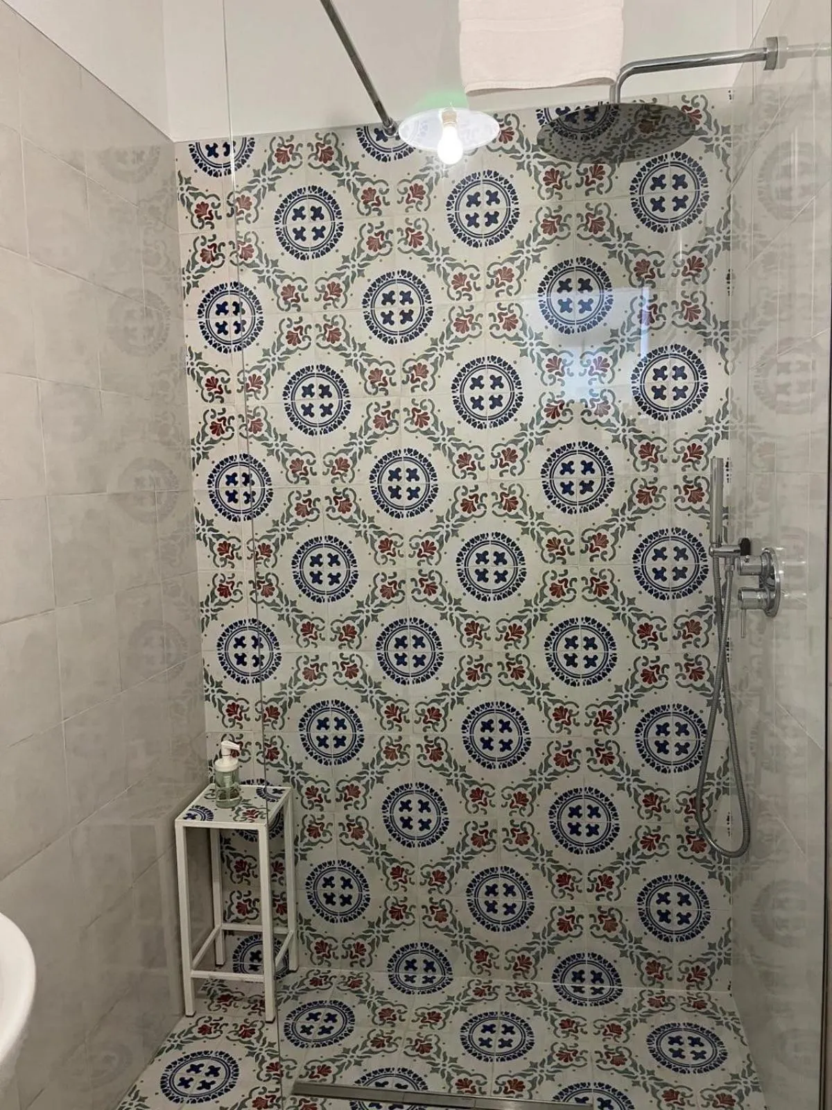 Shower in B&B Villa Melania