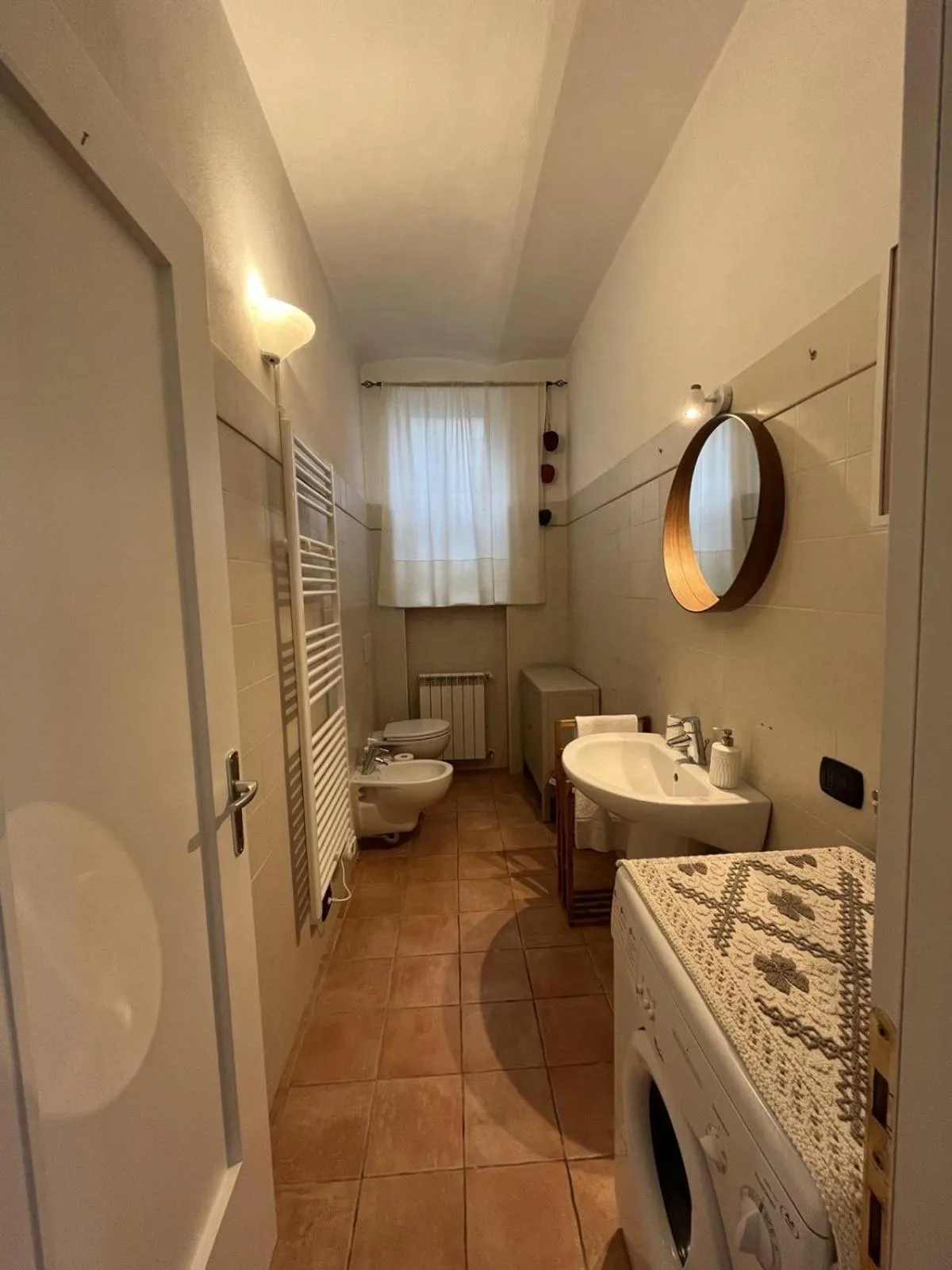 Toilet in B&B Villa Melania