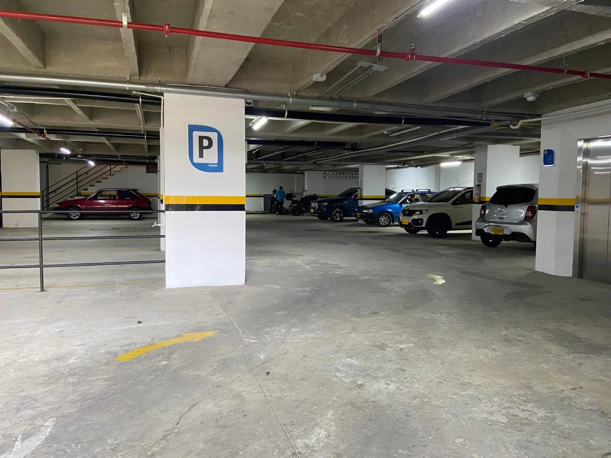 Parking in EcoHub Hotel Medellin