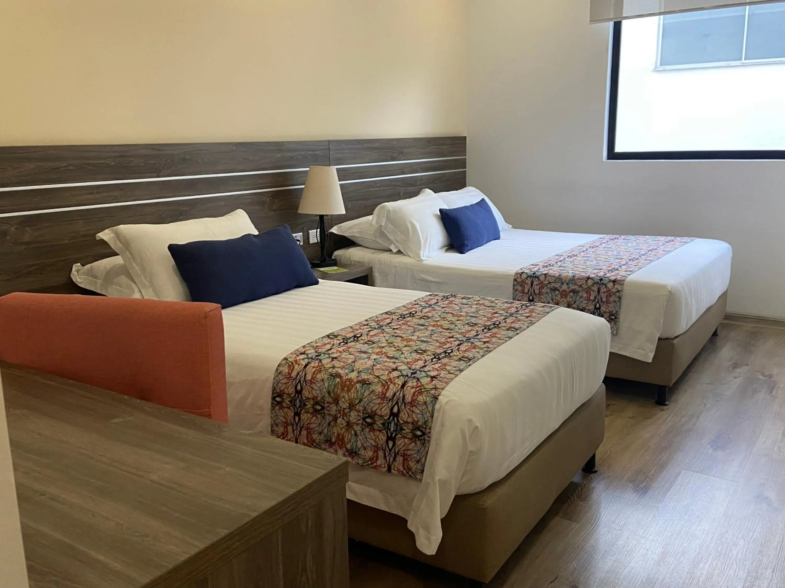 Bed in EcoHub Hotel Medellin