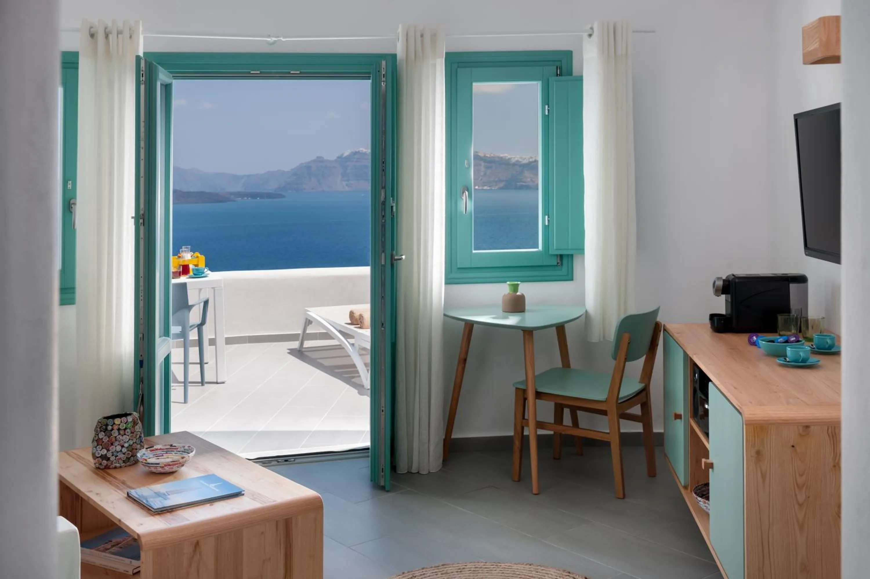 Seating area in Avatar Suites