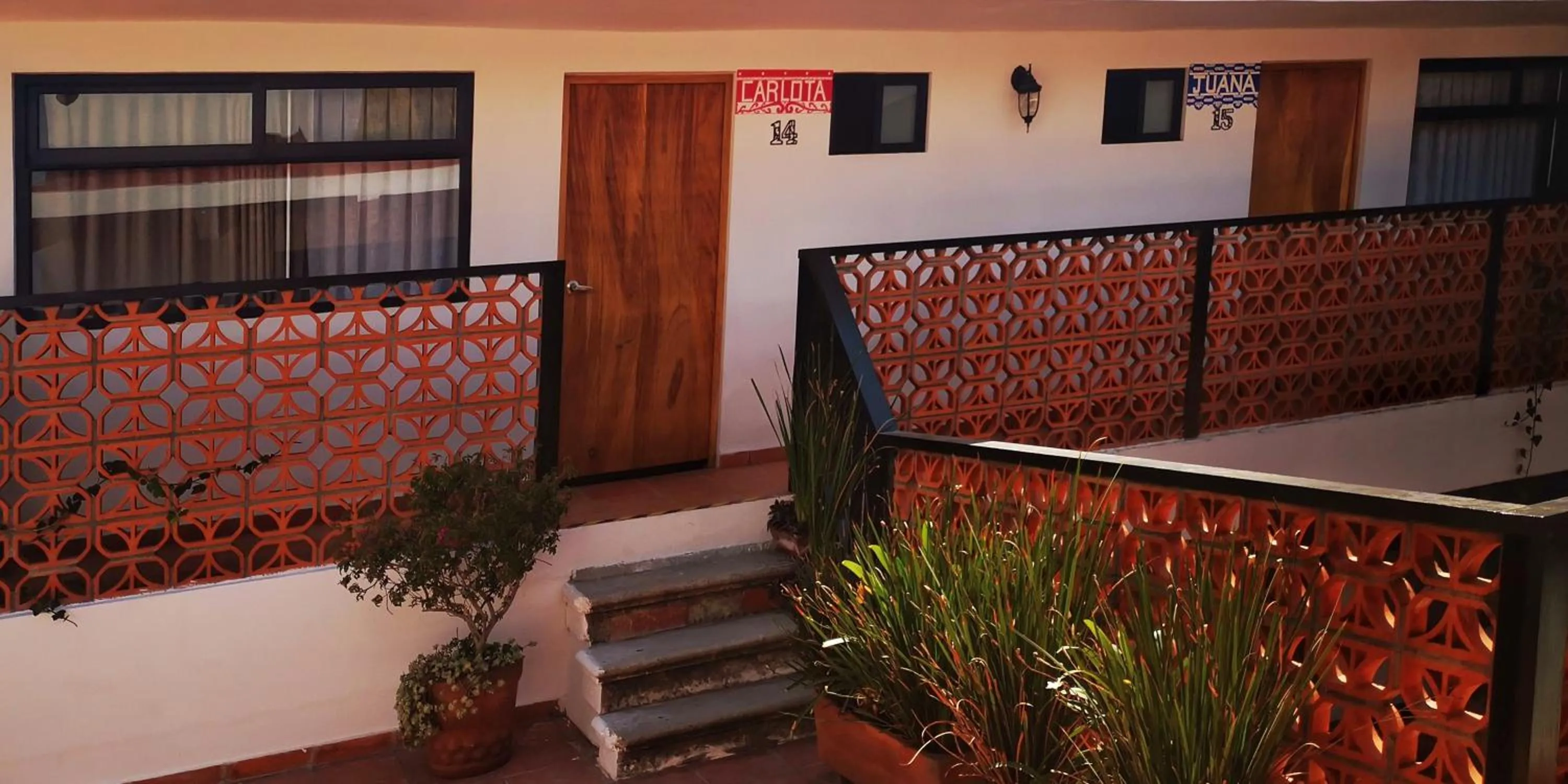 Patio in Santa Josefita B&B