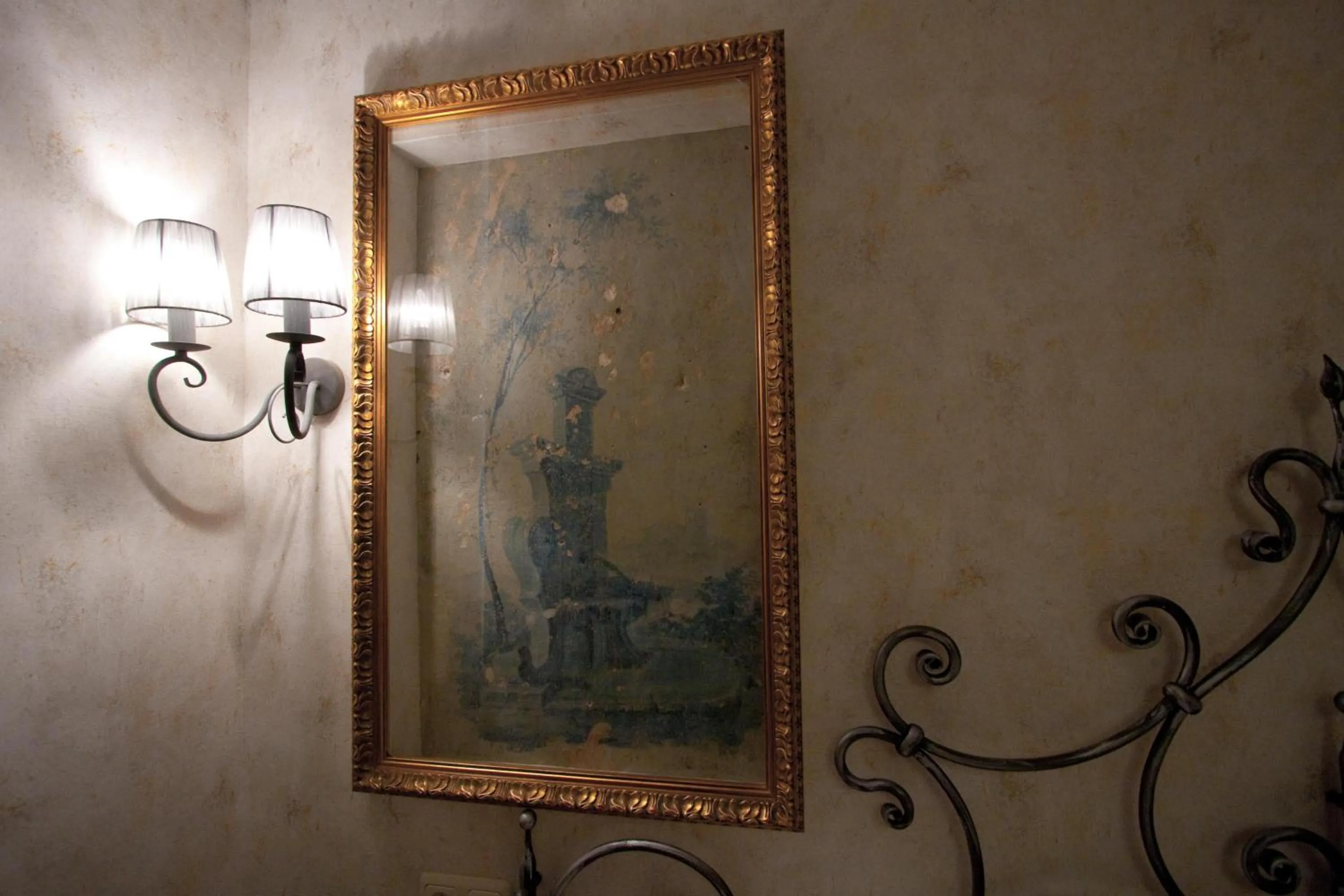 Decorative detail in Boutique Hotel Justus