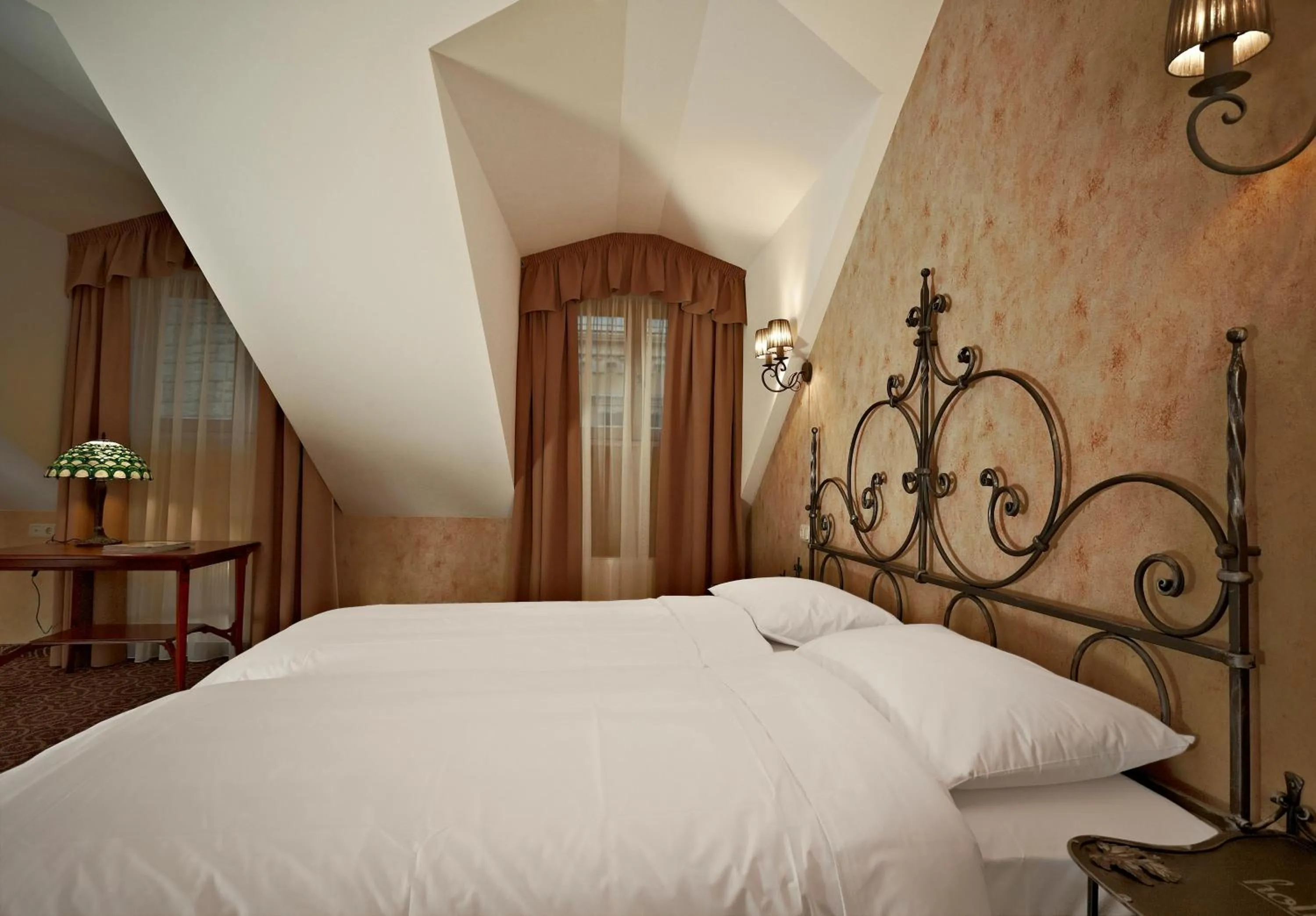 Bed in Boutique Hotel Justus