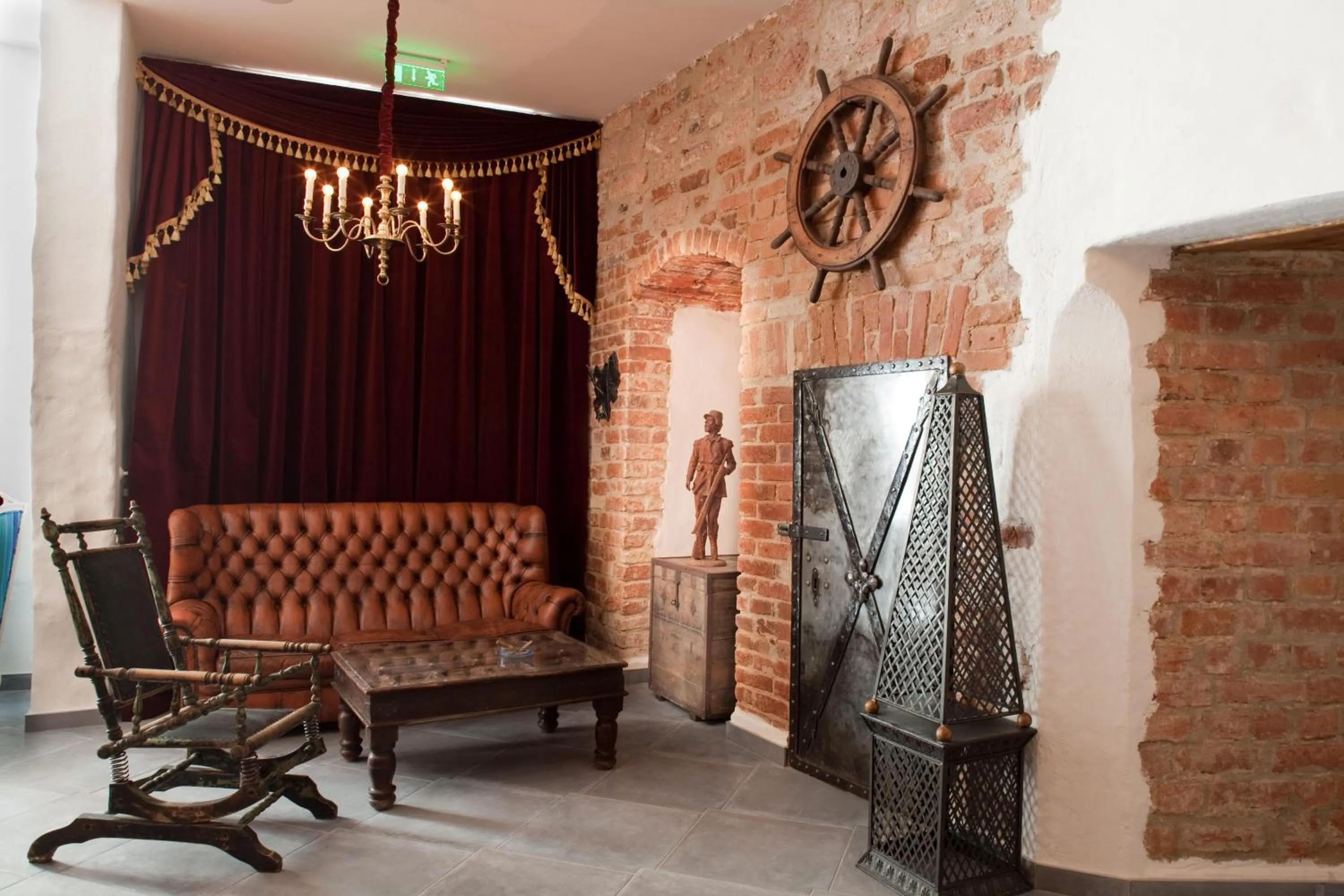 Lobby or reception in Boutique Hotel Justus