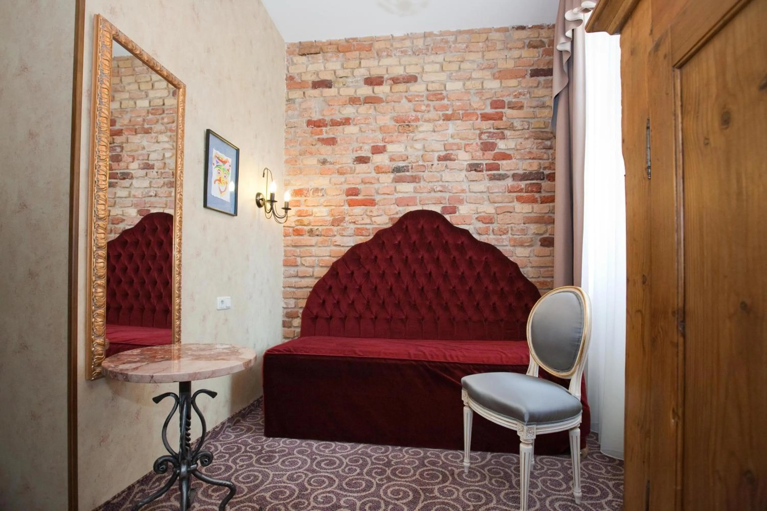 Bed in Boutique Hotel Justus