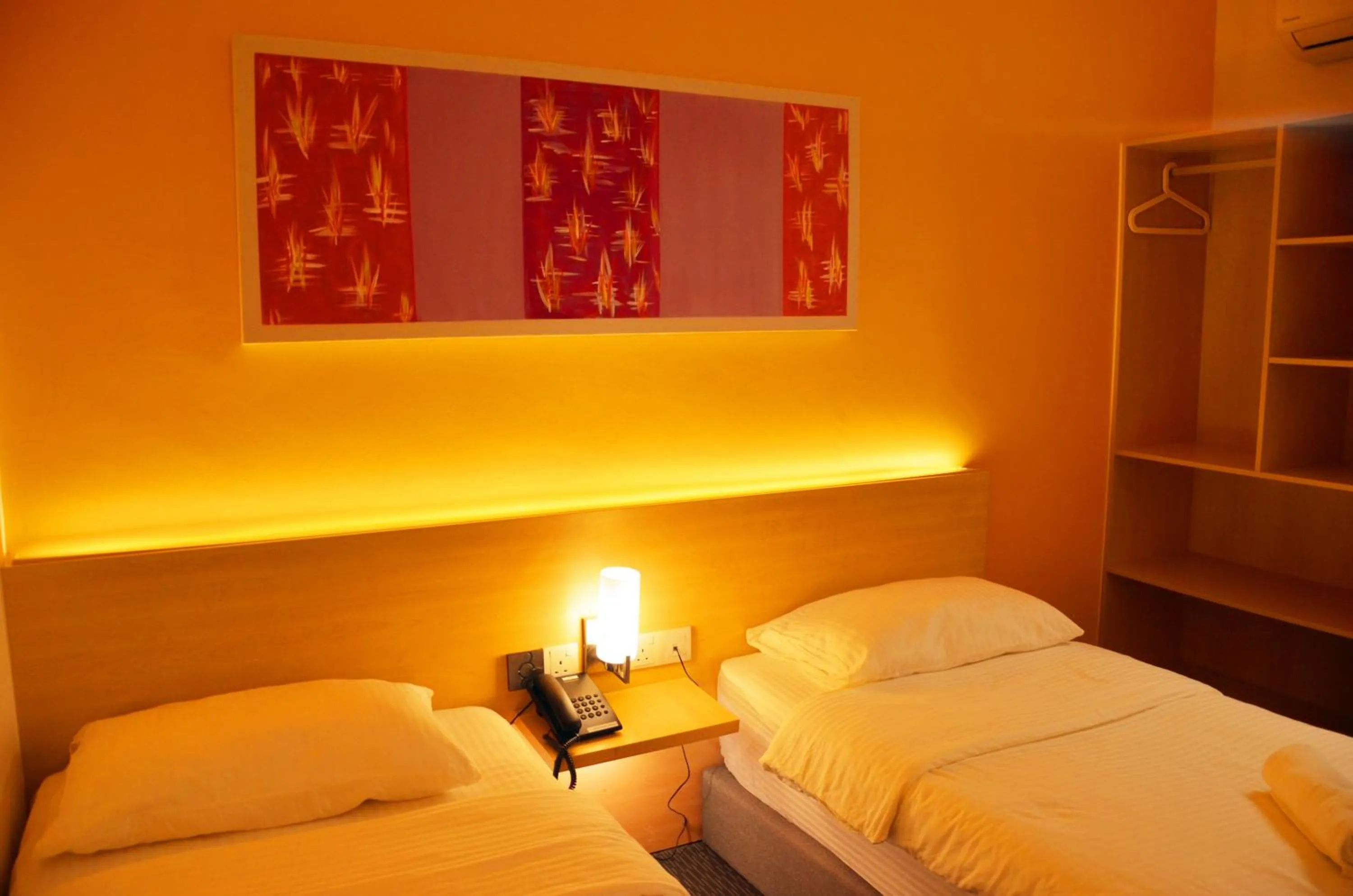 Bed in Hotel Jeti Tg Gemok