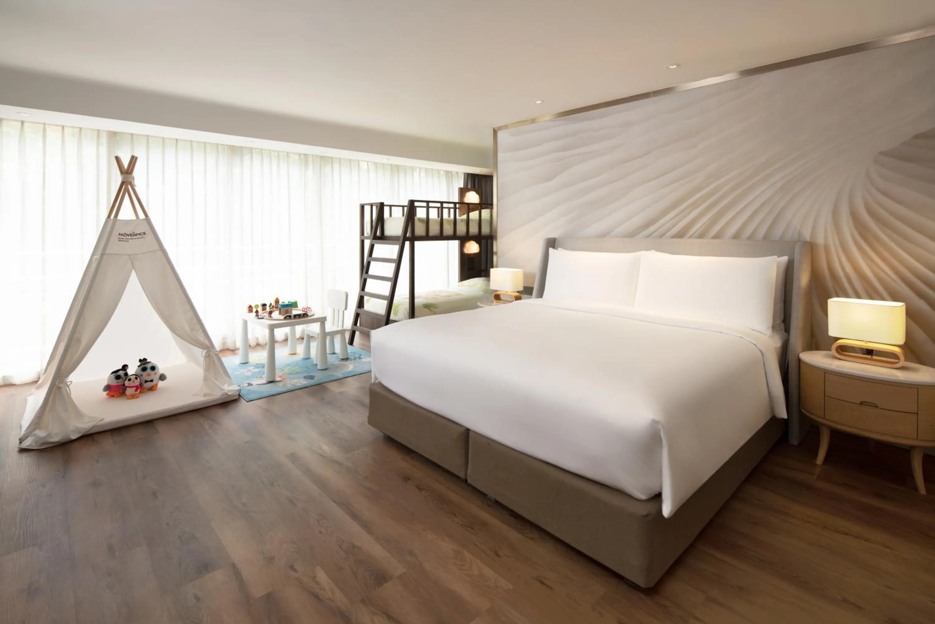 bunk bed, Bed in Mövenpick BDMS Wellness Resort Bangkok