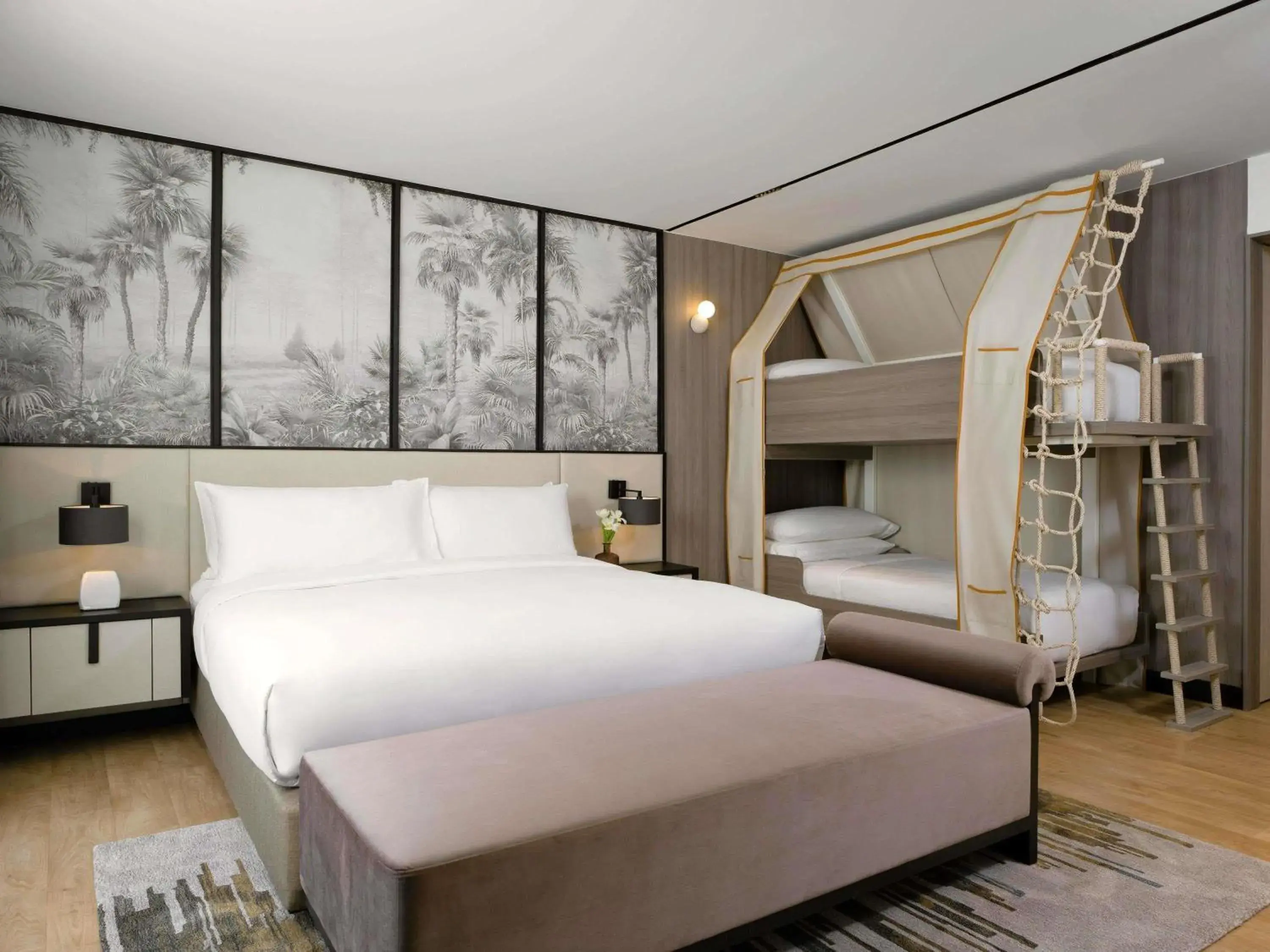 Bedroom, Bed in Mövenpick BDMS Wellness Resort Bangkok Bedroom, Bed in Mövenpick BDMS Wellness Resort Bangkok