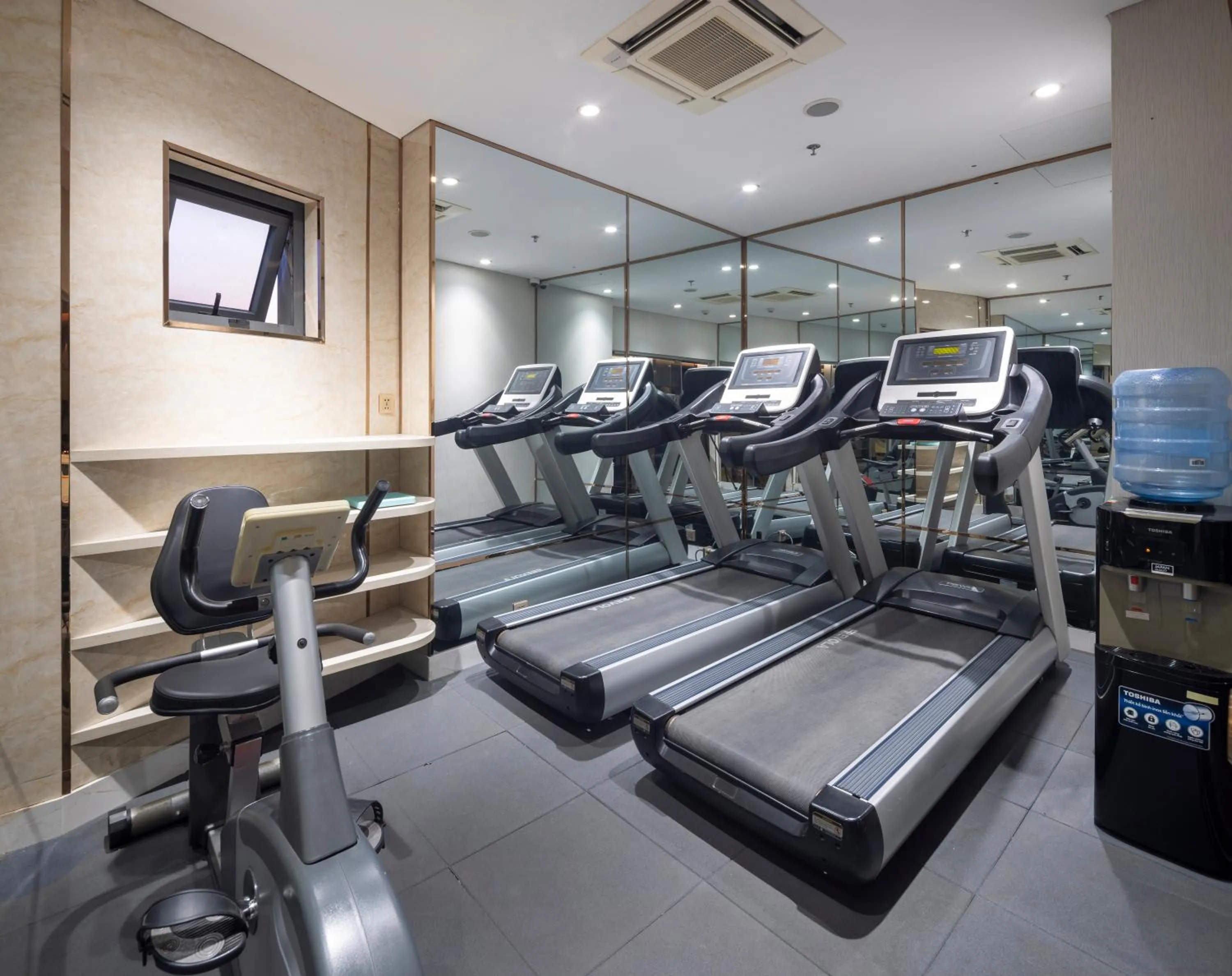 Fitness centre/facilities in Winsuites Saigon Hotel