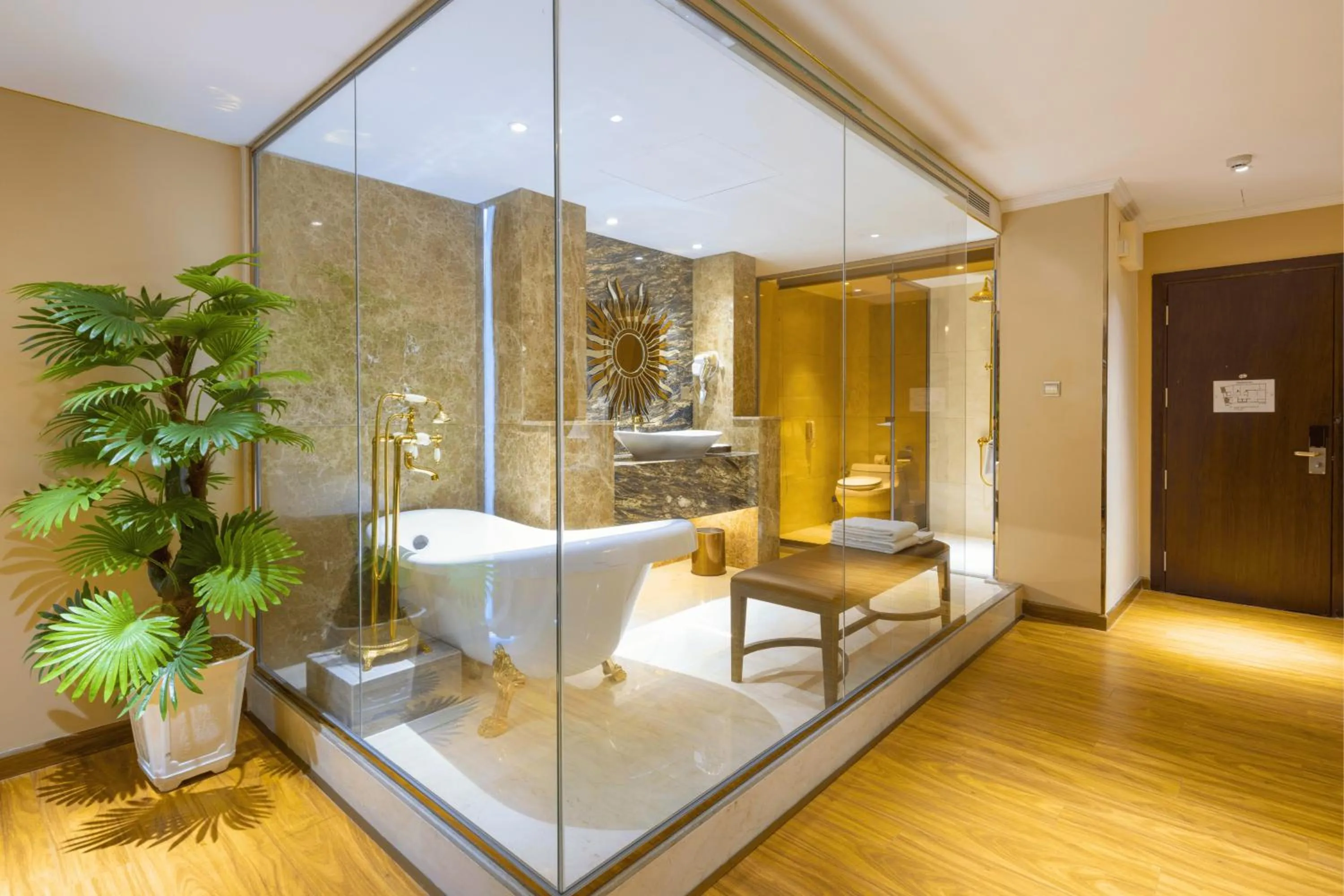 Bathroom in Winsuites Saigon Hotel