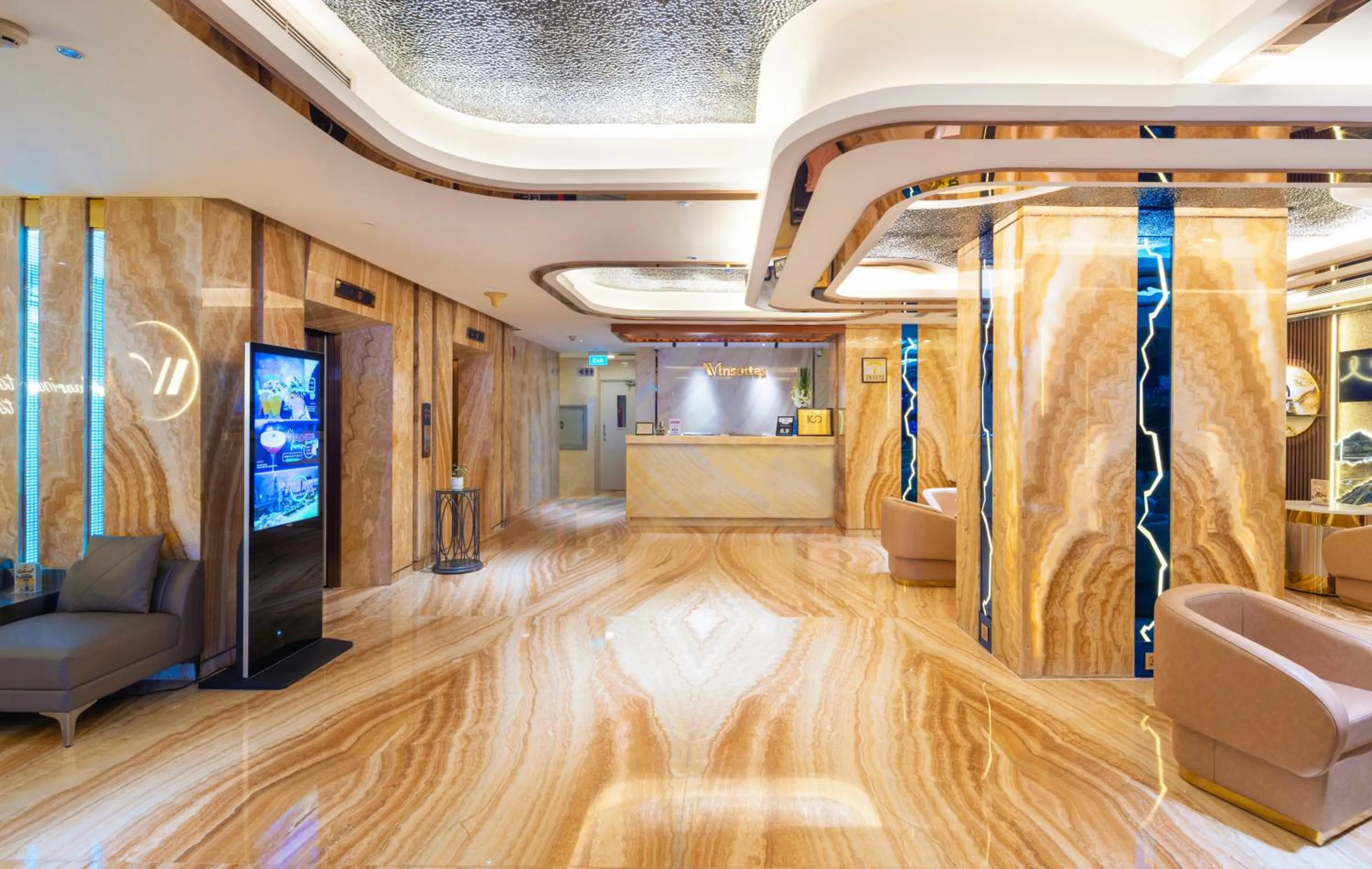 Lobby or reception in Winsuites Saigon Hotel