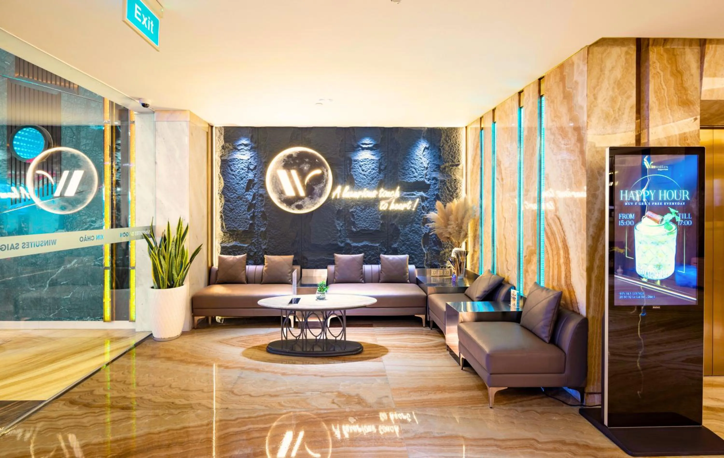 Lobby or reception in Winsuites Saigon Hotel