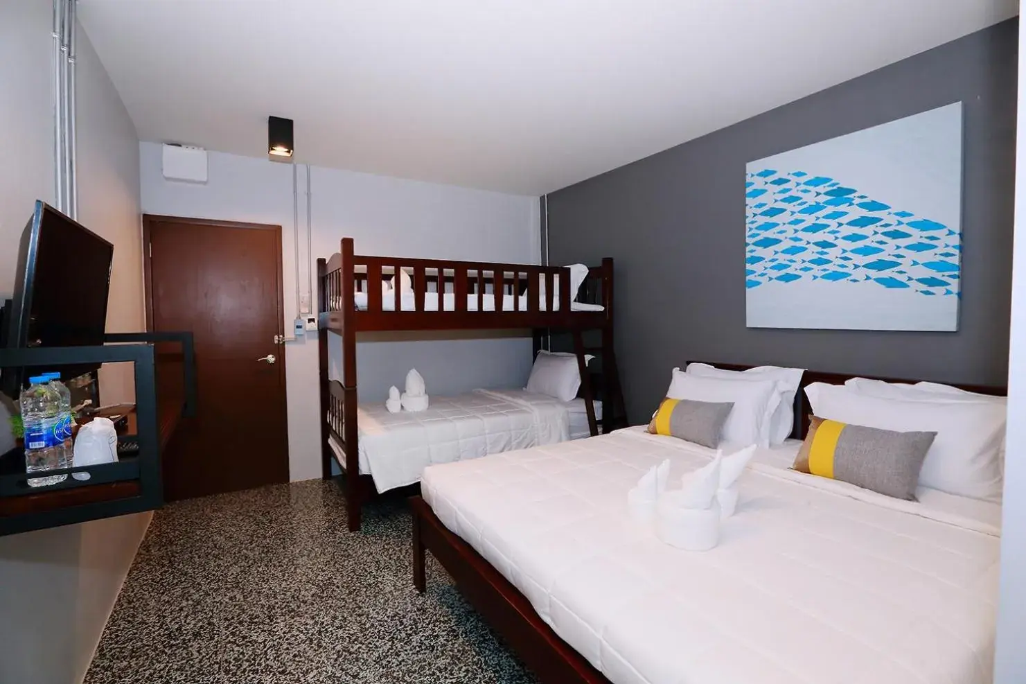 Bed in Canvas Family Home Bed in Canvas Family Home