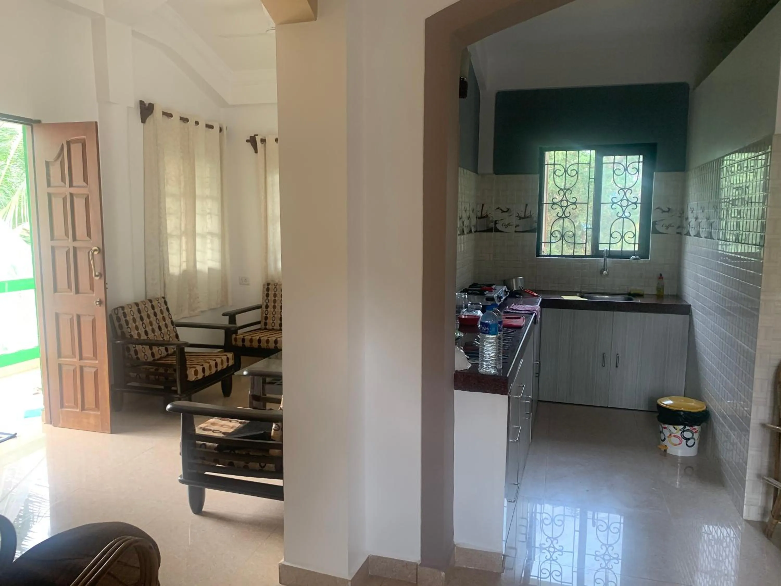 Kitchen or kitchenette in Casa Margarida