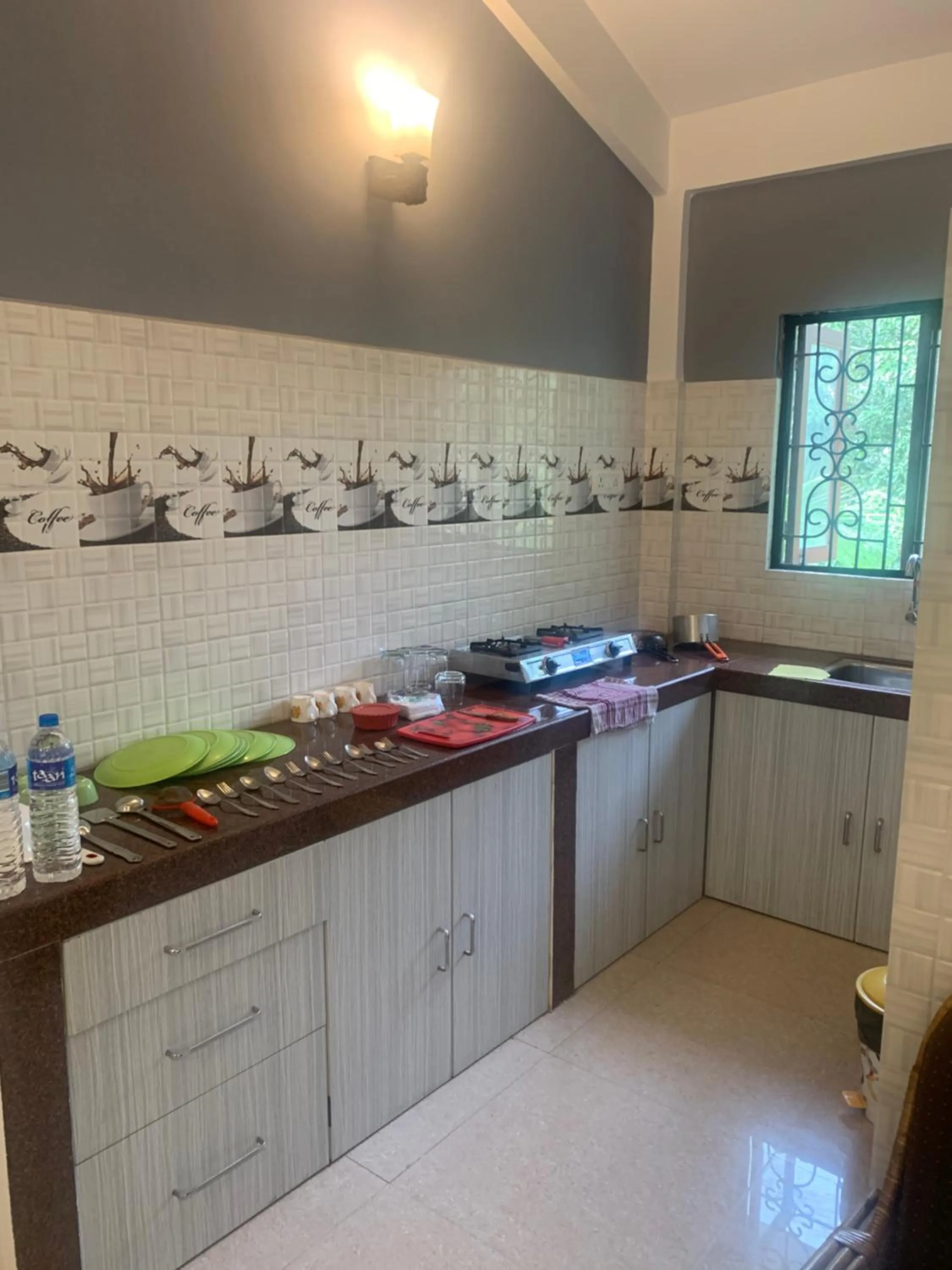 Kitchen or kitchenette in Casa Margarida