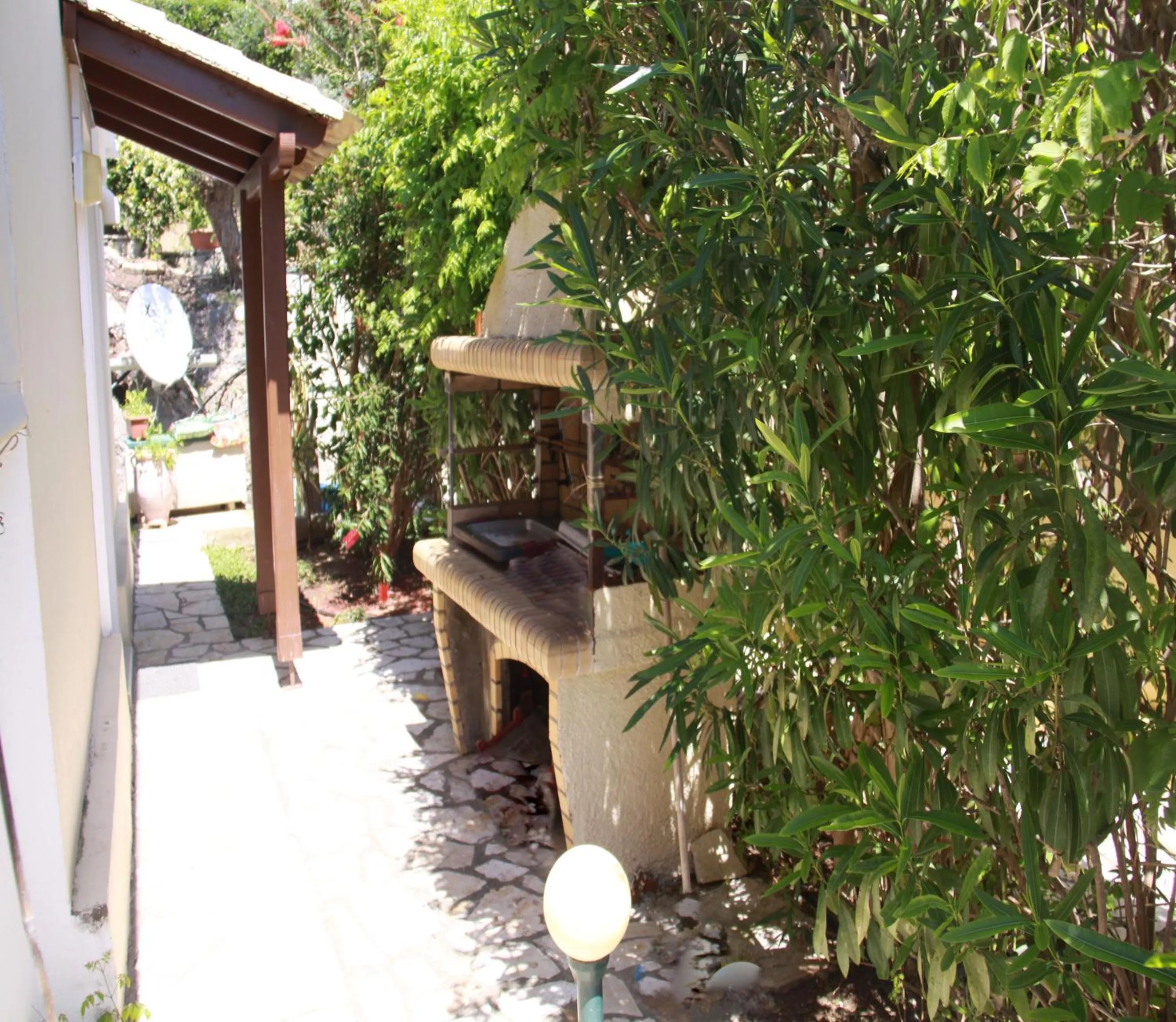 BBQ facilities in Beachfront House 13 ,Glyfada