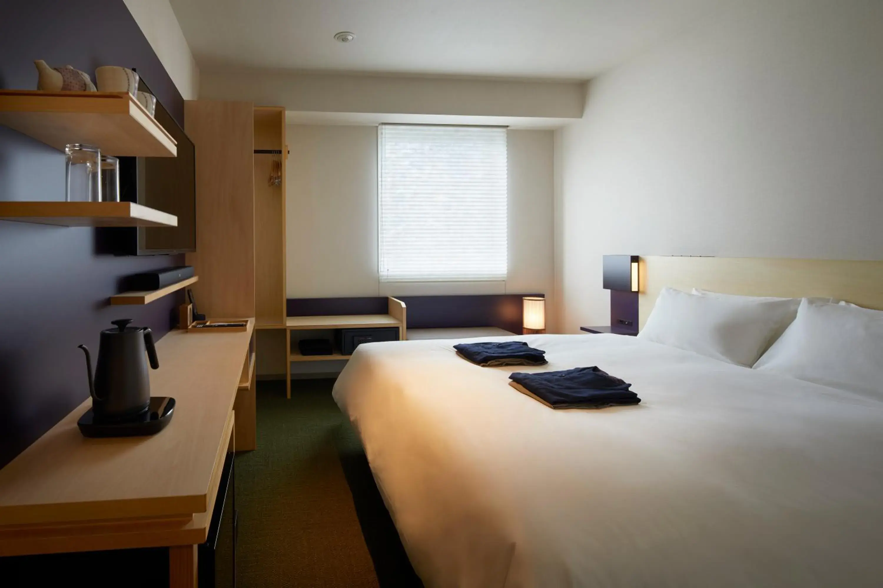 Photo of the whole room, Bed in HOTEL AMANEK Kanazawa Photo of the whole room, Bed in HOTEL AMANEK Kanazawa