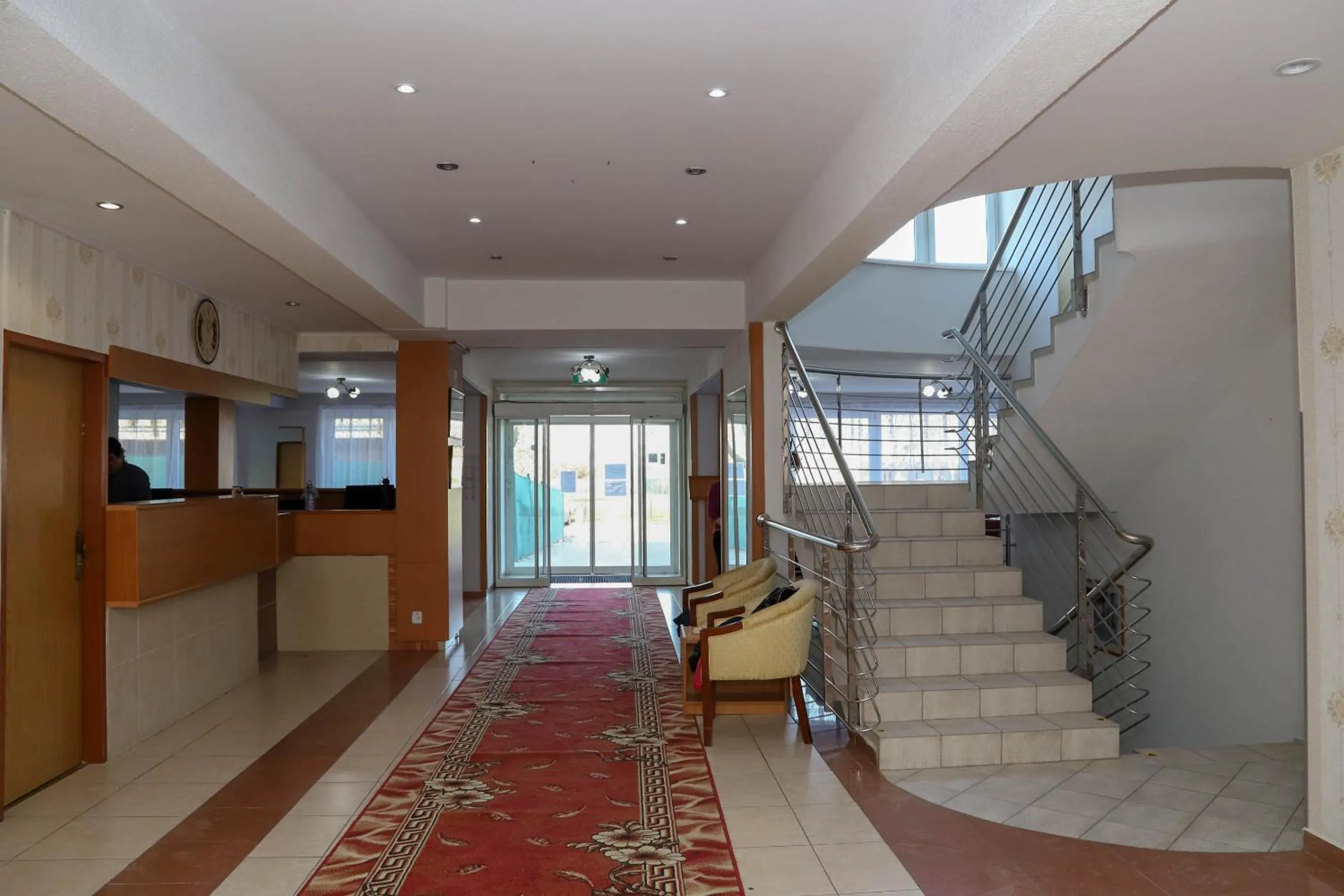 Lobby or reception in Hotel Zátoka