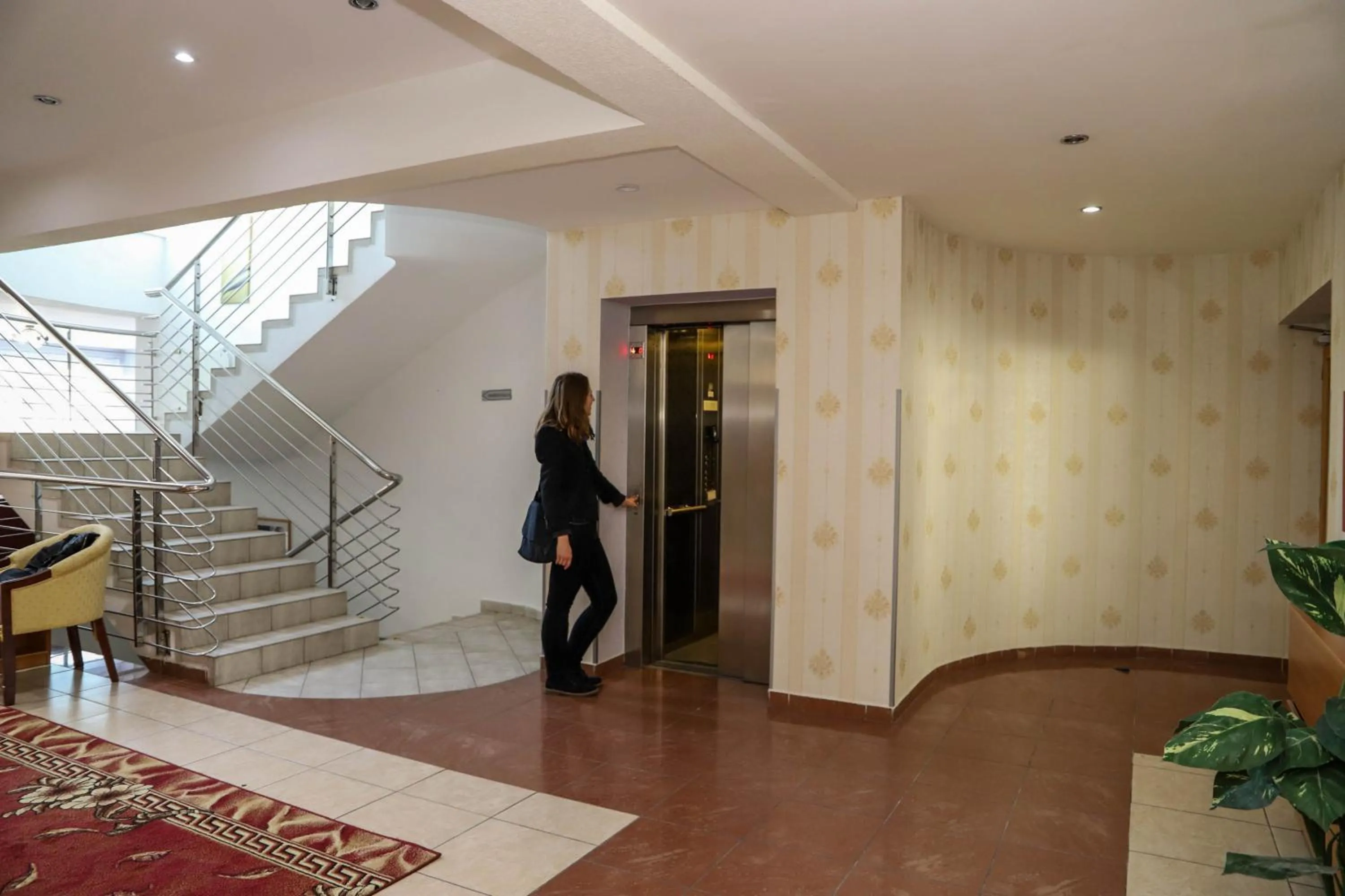 Lobby or reception in Hotel Zátoka