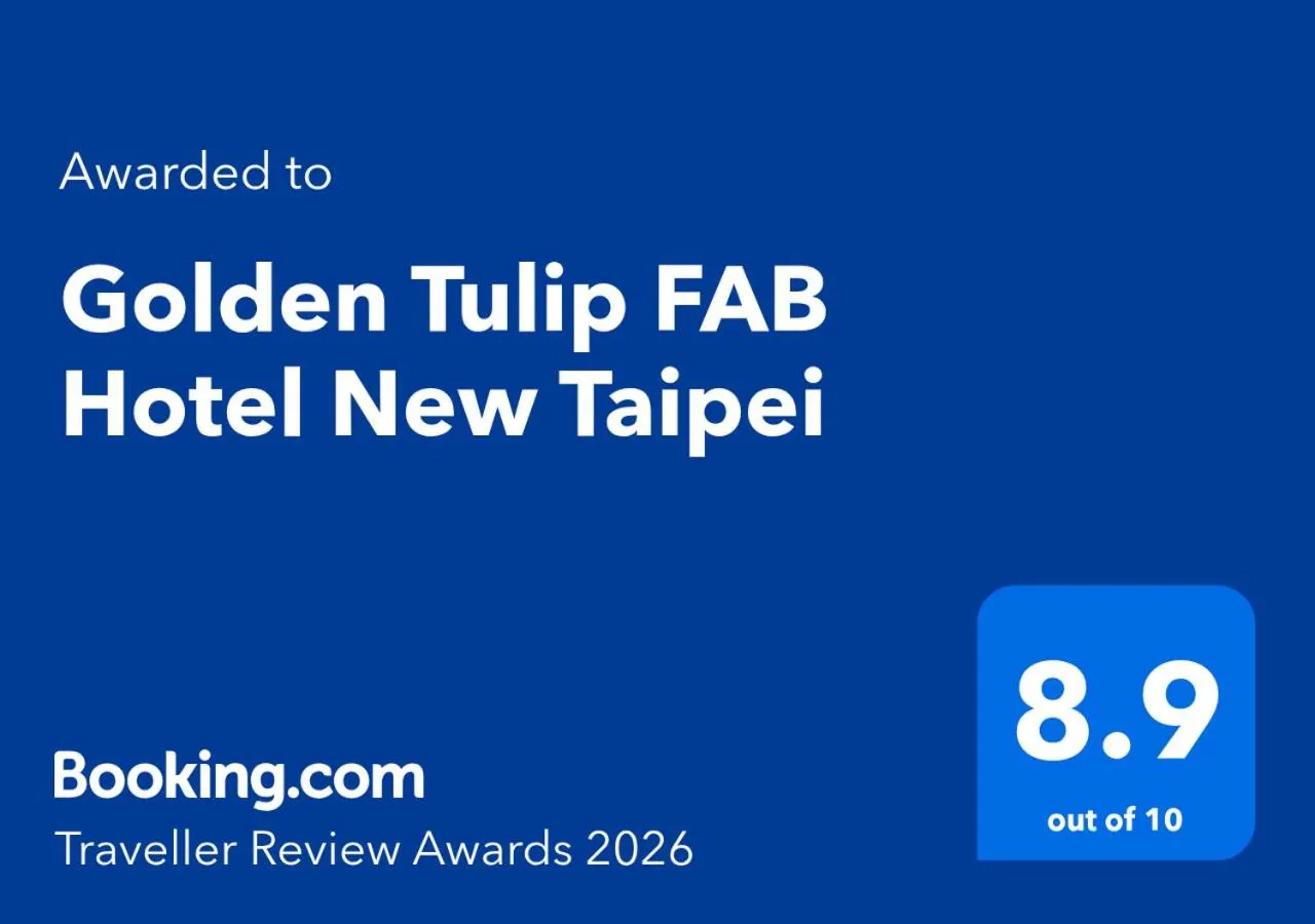 Certificate/Award in Golden Tulip FAB Hotel New Taipei