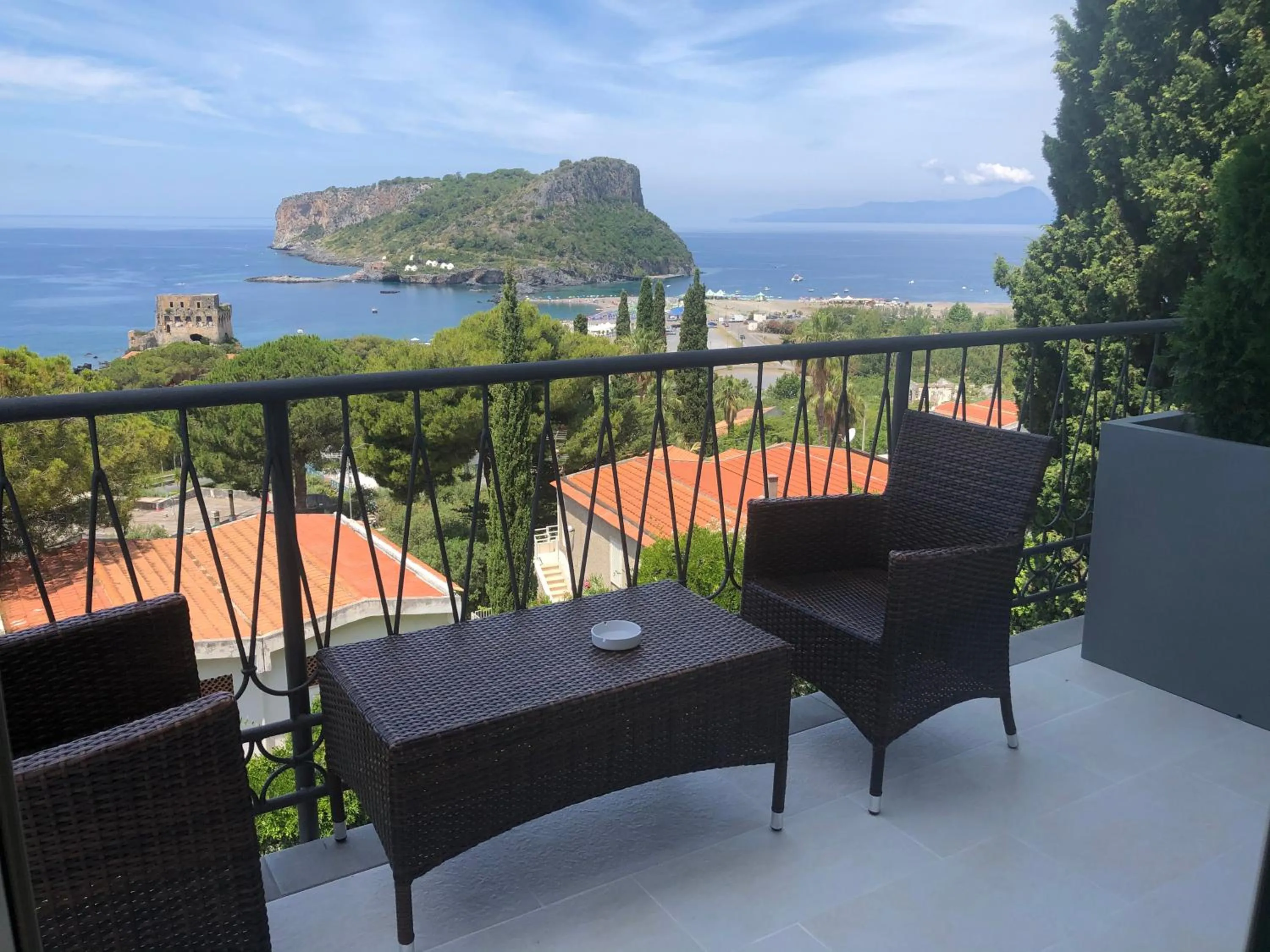 Balcony/Terrace in Villa Nappi Bed & Breakfast