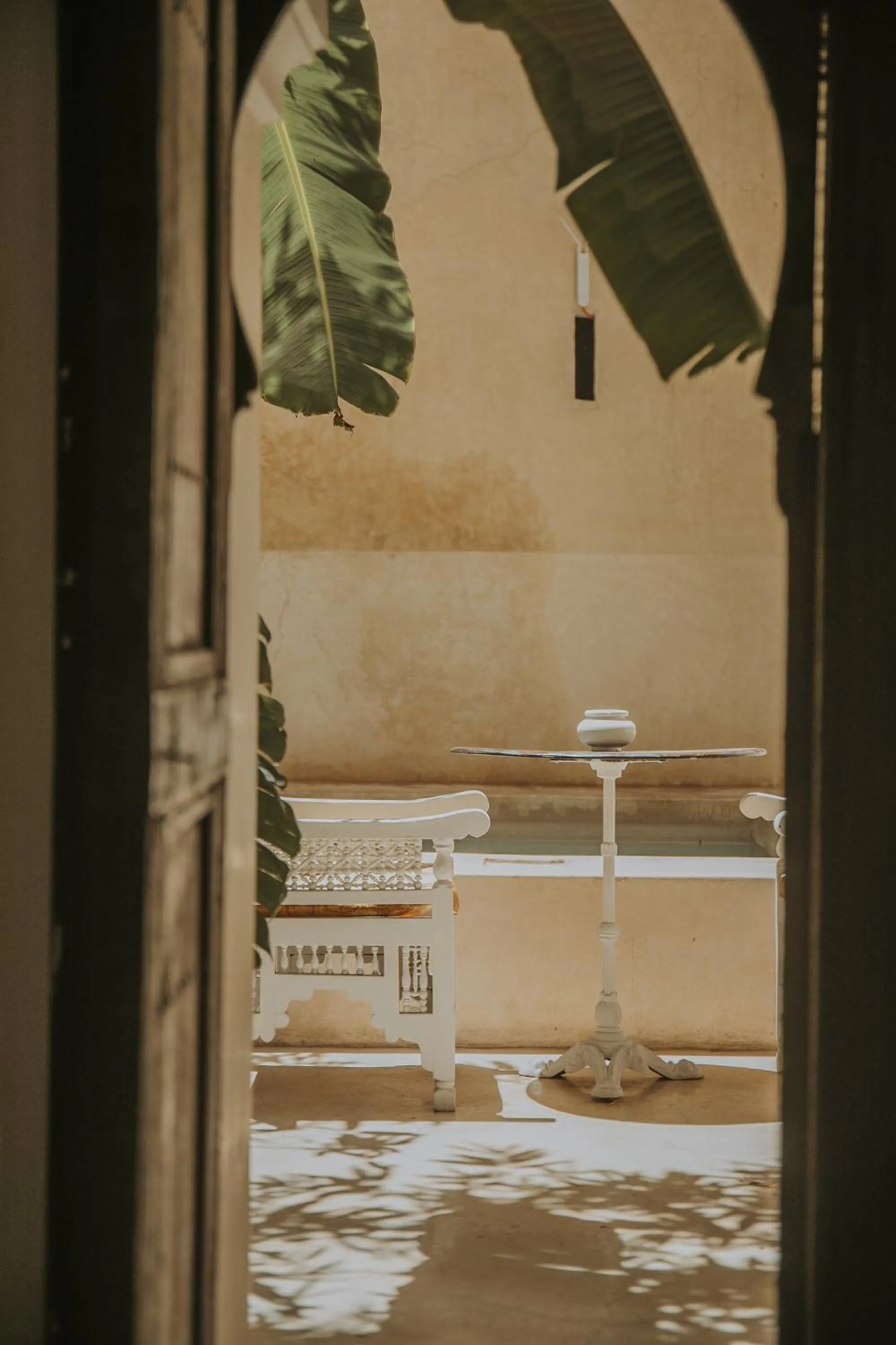 Patio in Palais Chadmi