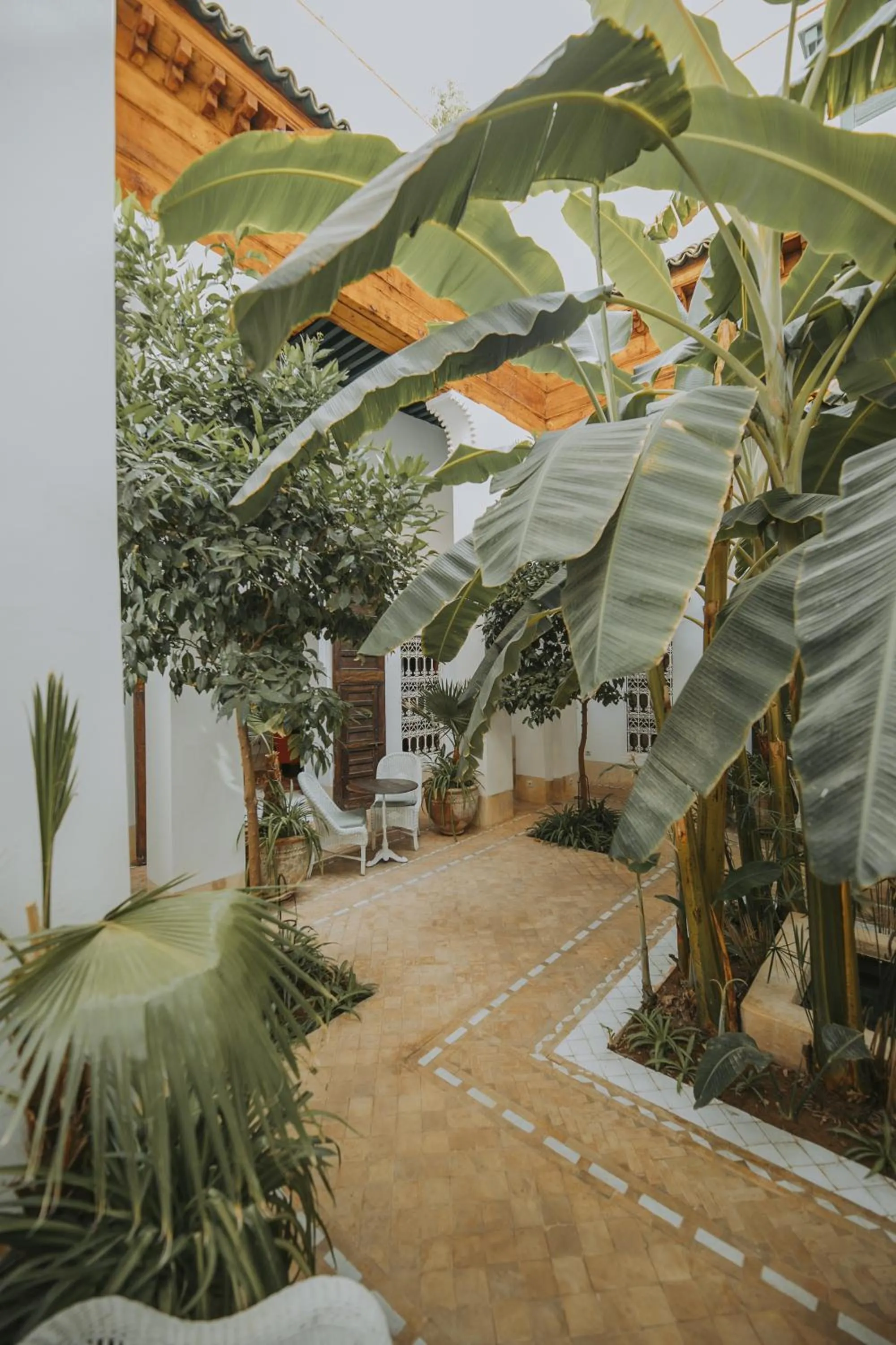 Patio in Palais Chadmi