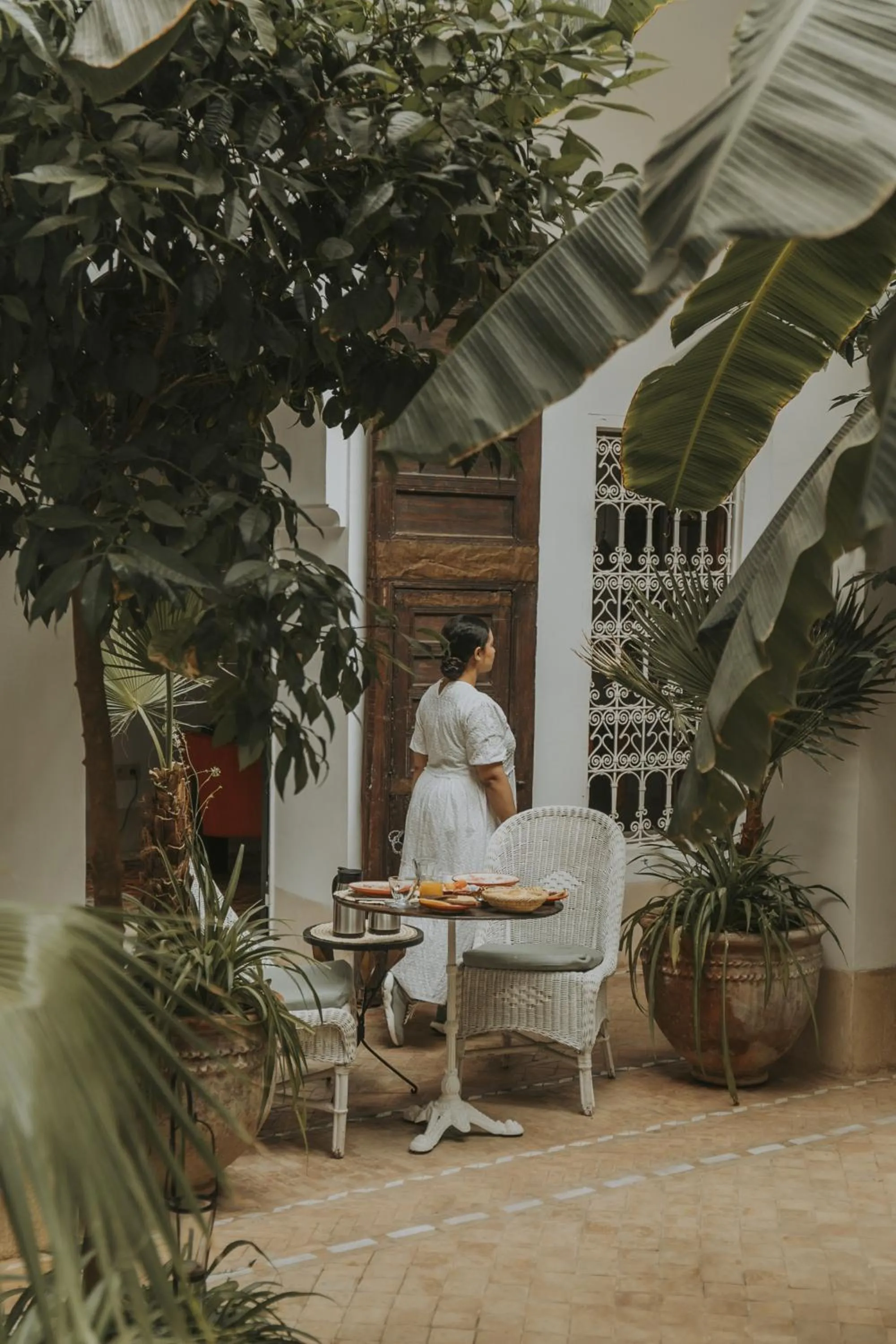 Patio in Palais Chadmi