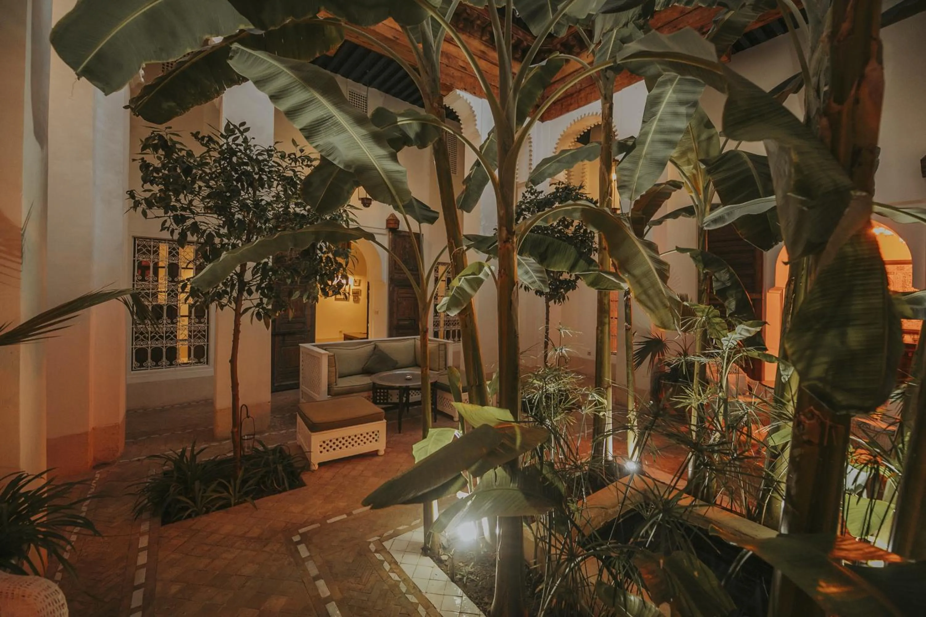 Patio in Palais Chadmi