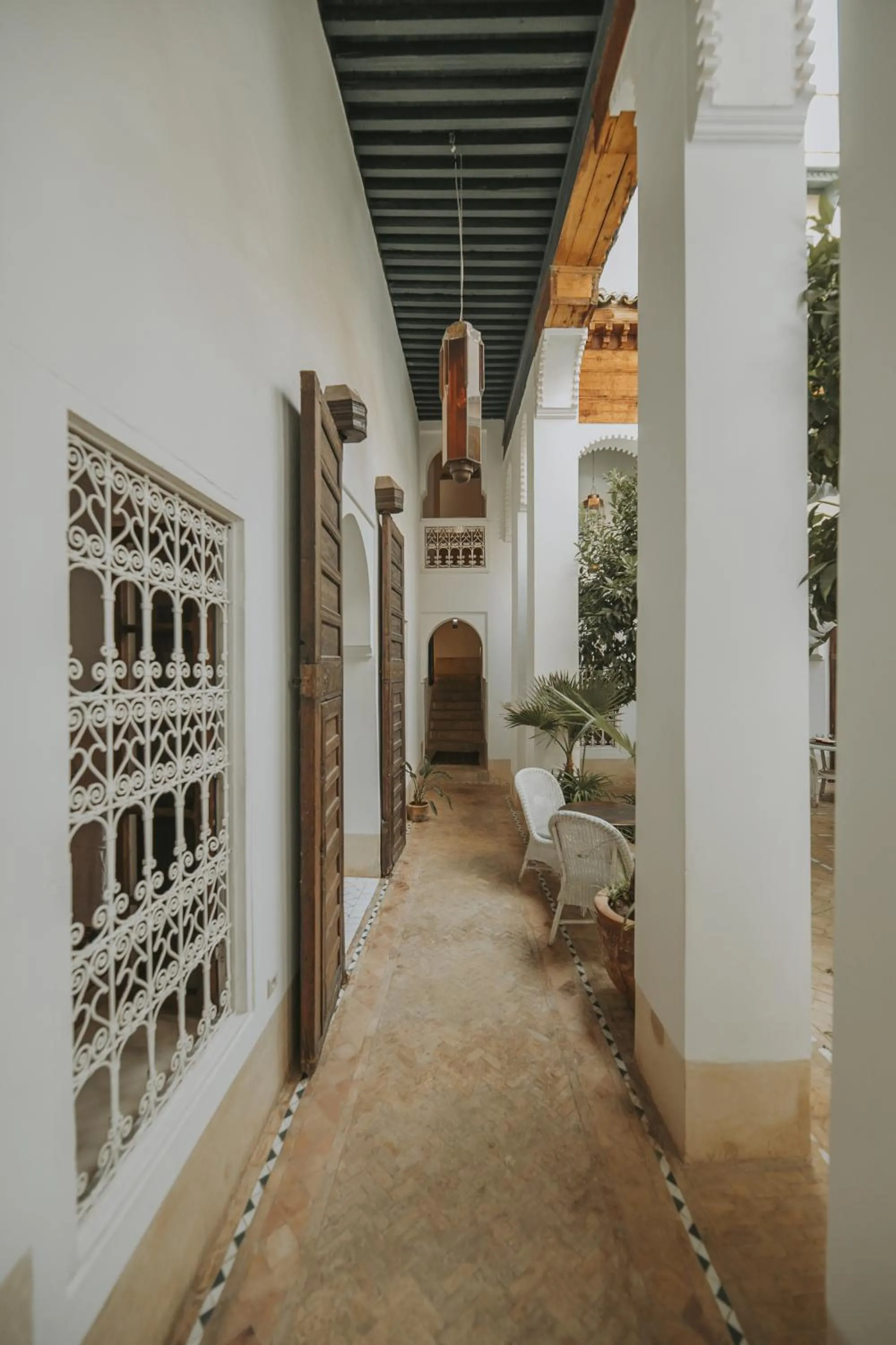 Decorative detail in Palais Chadmi