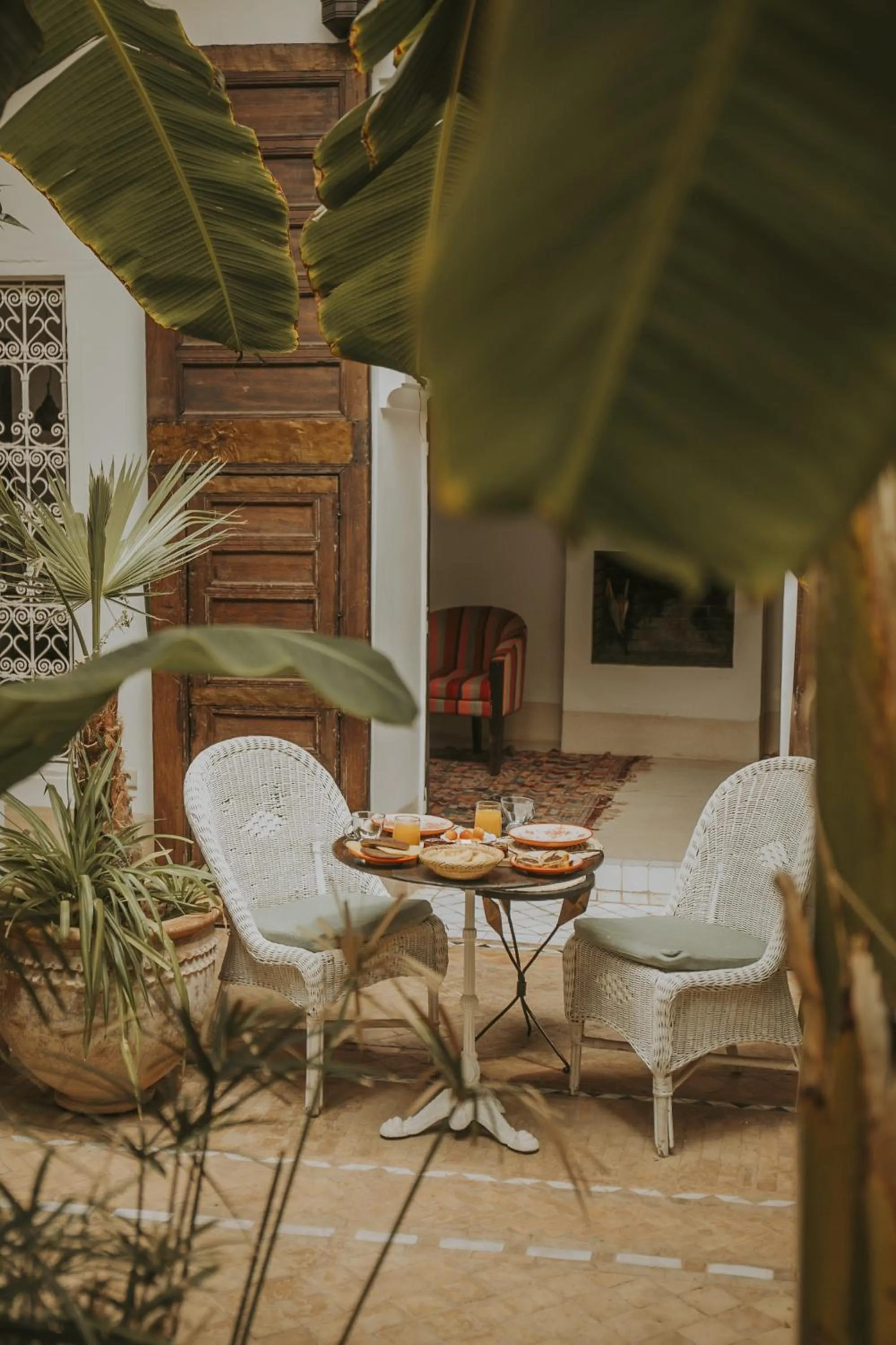 Patio in Palais Chadmi