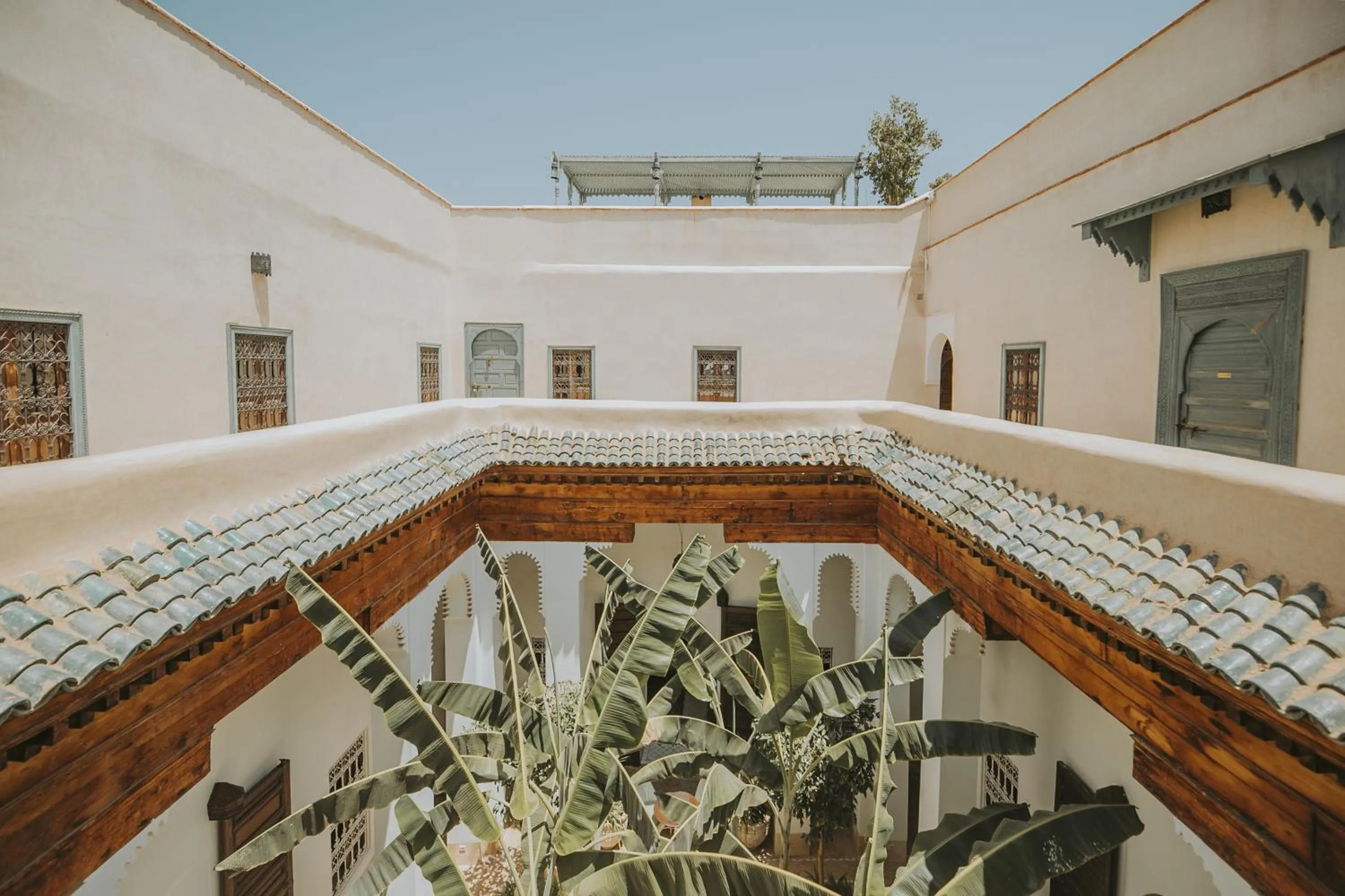 Patio in Palais Chadmi