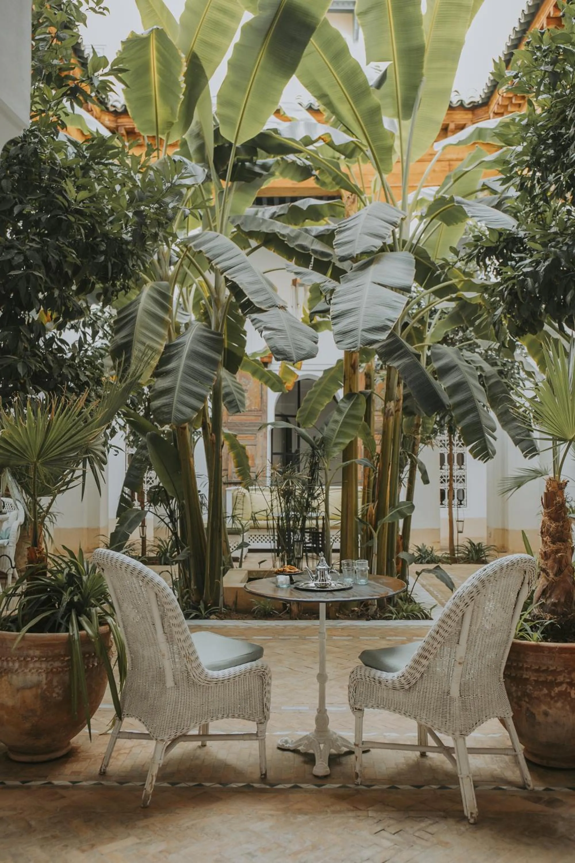 Patio in Palais Chadmi