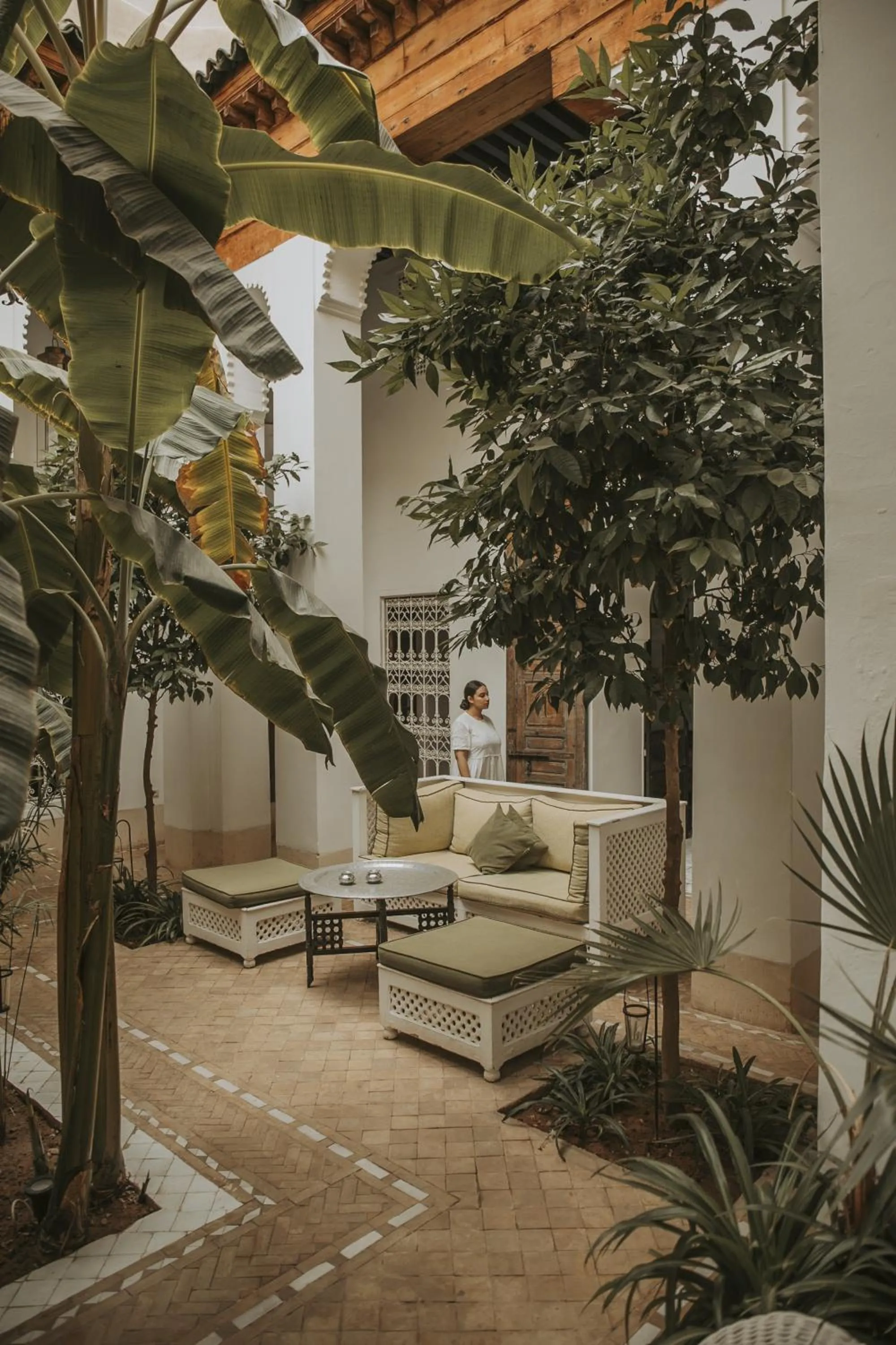 Patio in Palais Chadmi