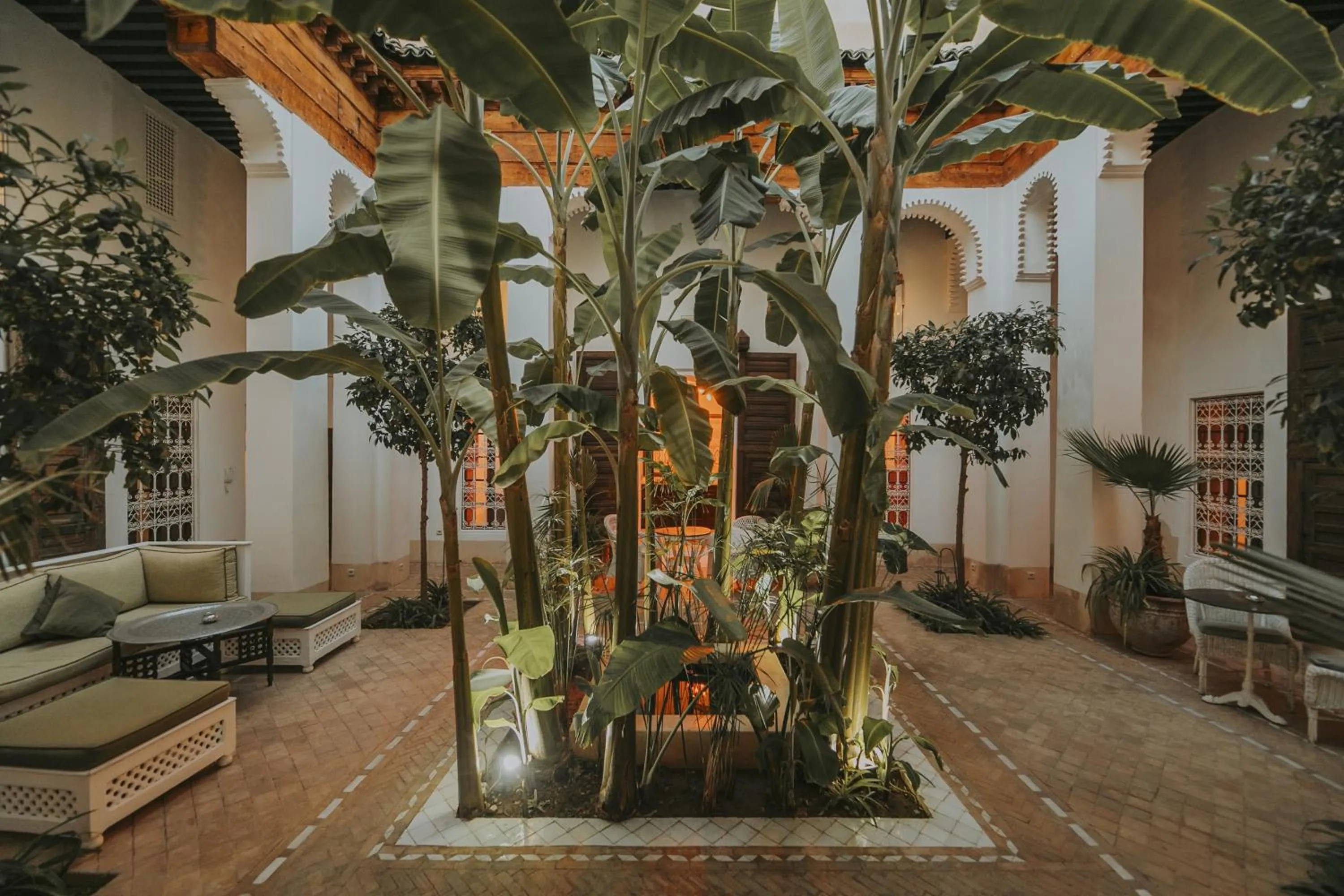 Patio in Palais Chadmi