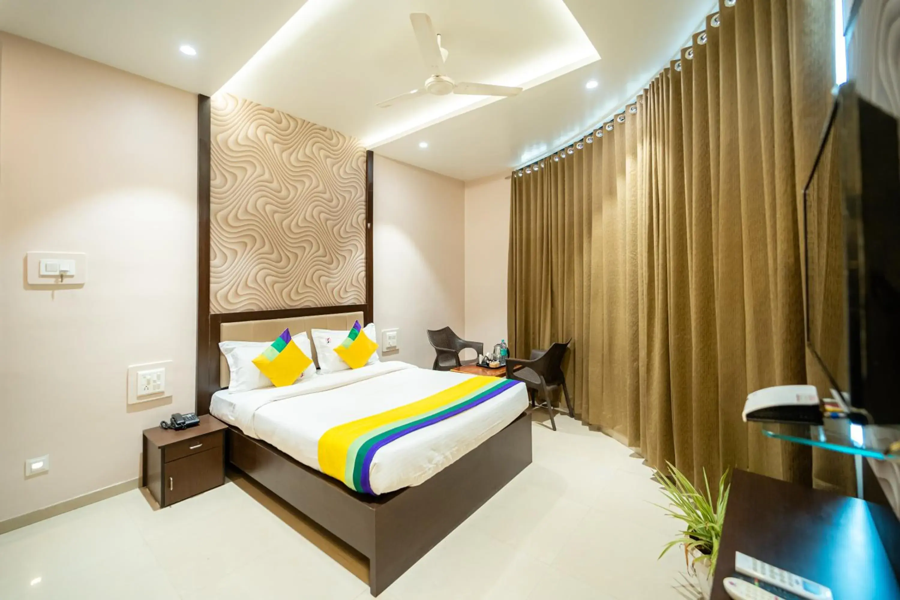 Bedroom, Bed in Itsy Hotels Sitara Bedroom, Bed in Itsy Hotels Sitara