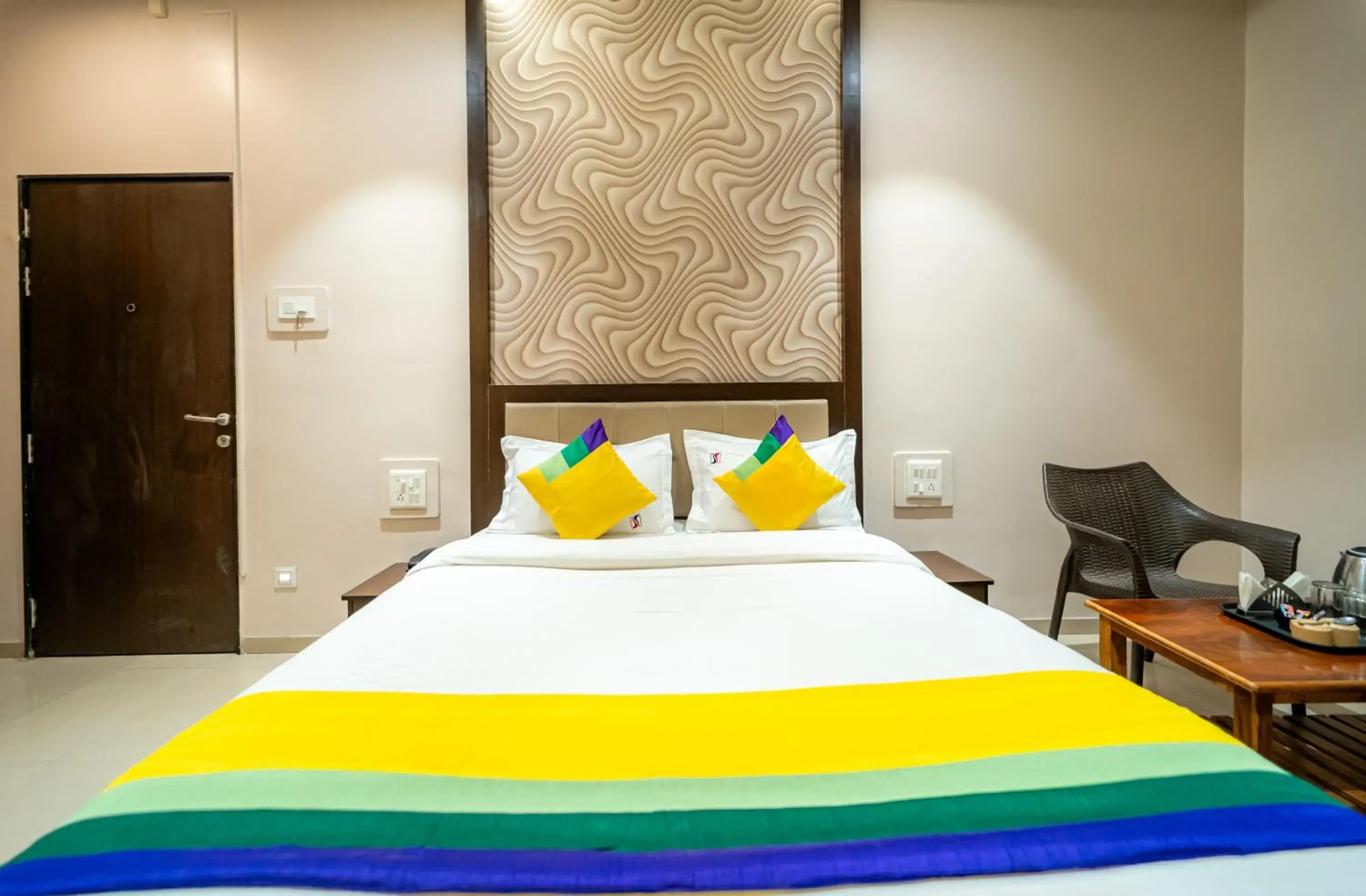 Bedroom, Bed in Itsy Hotels Sitara Bedroom, Bed in Itsy Hotels Sitara